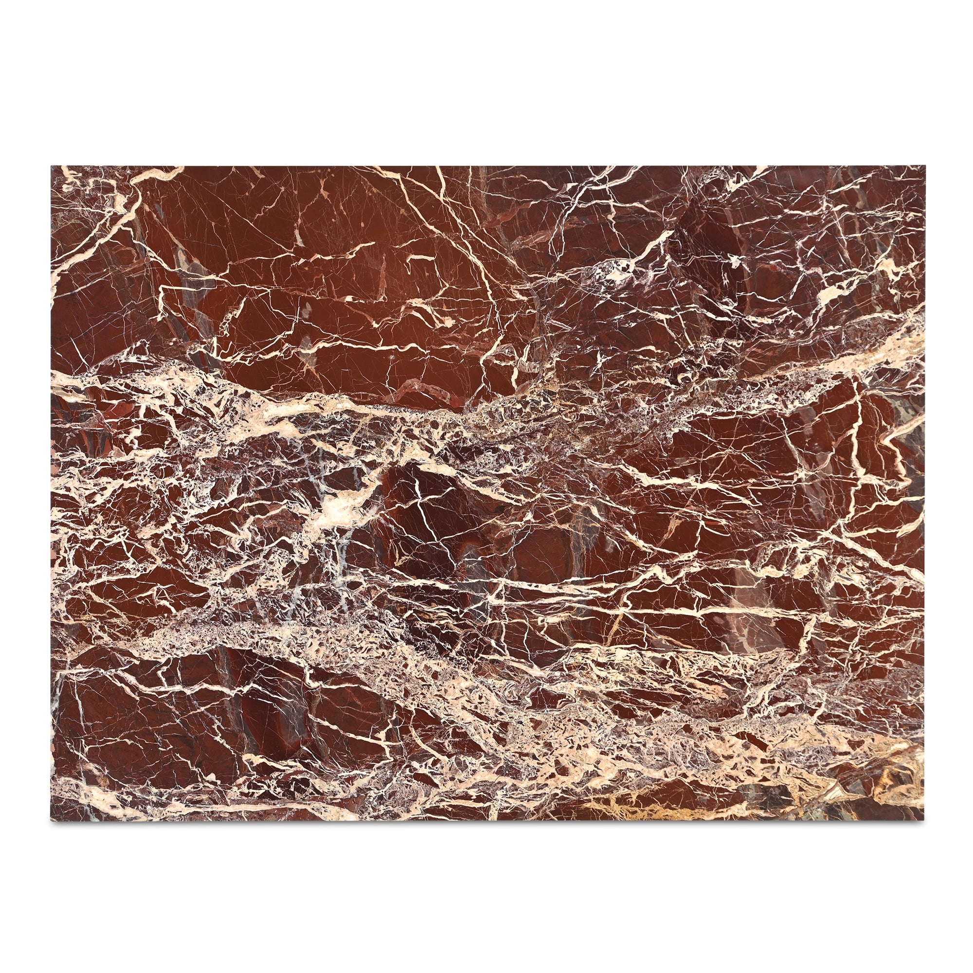 Rosa Coffee Table Rosso Levanto Marble - Central Designs