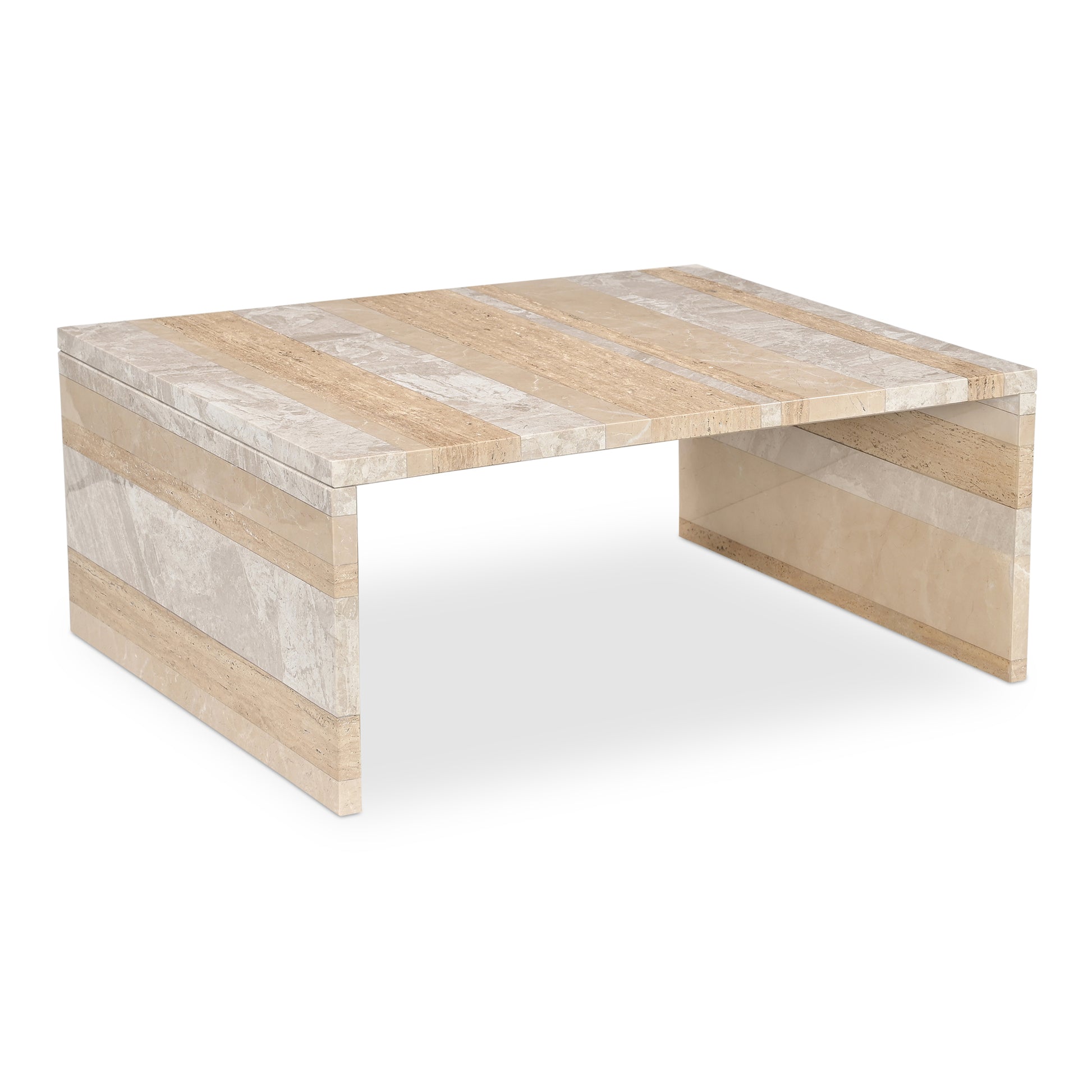 Rosa Coffee Table Mixed Marble - Central Designs