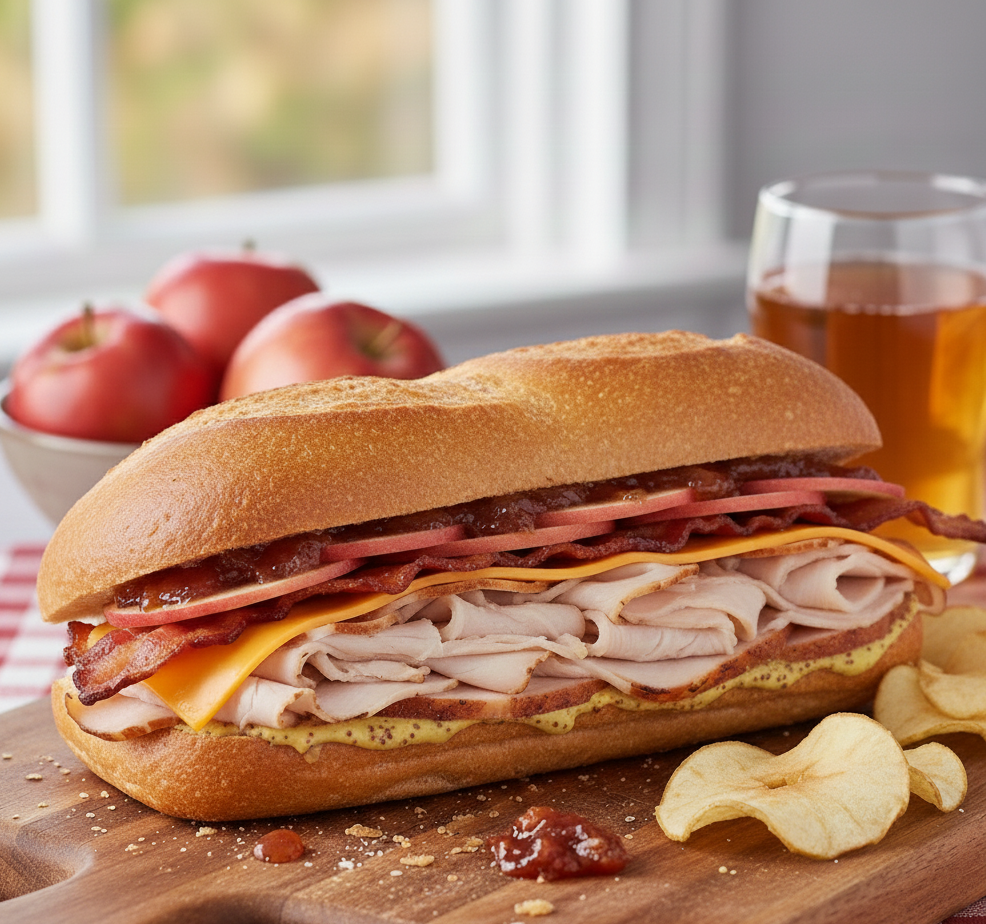 THE TURKEY, BACON & APPLE ONE