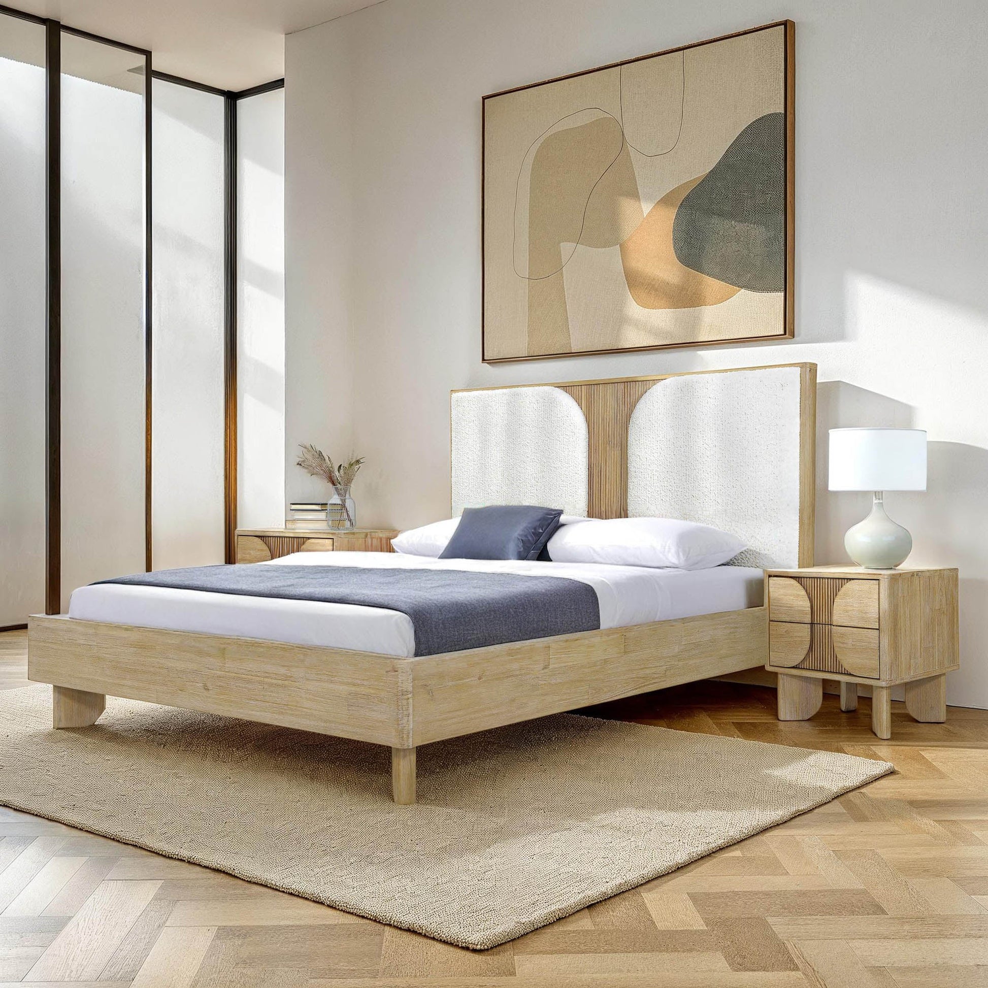 Haru Queen Bed - Central Designs