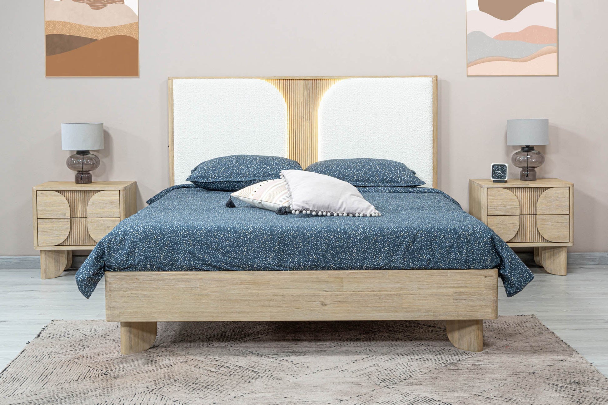 Haru Queen Bed - Central Designs