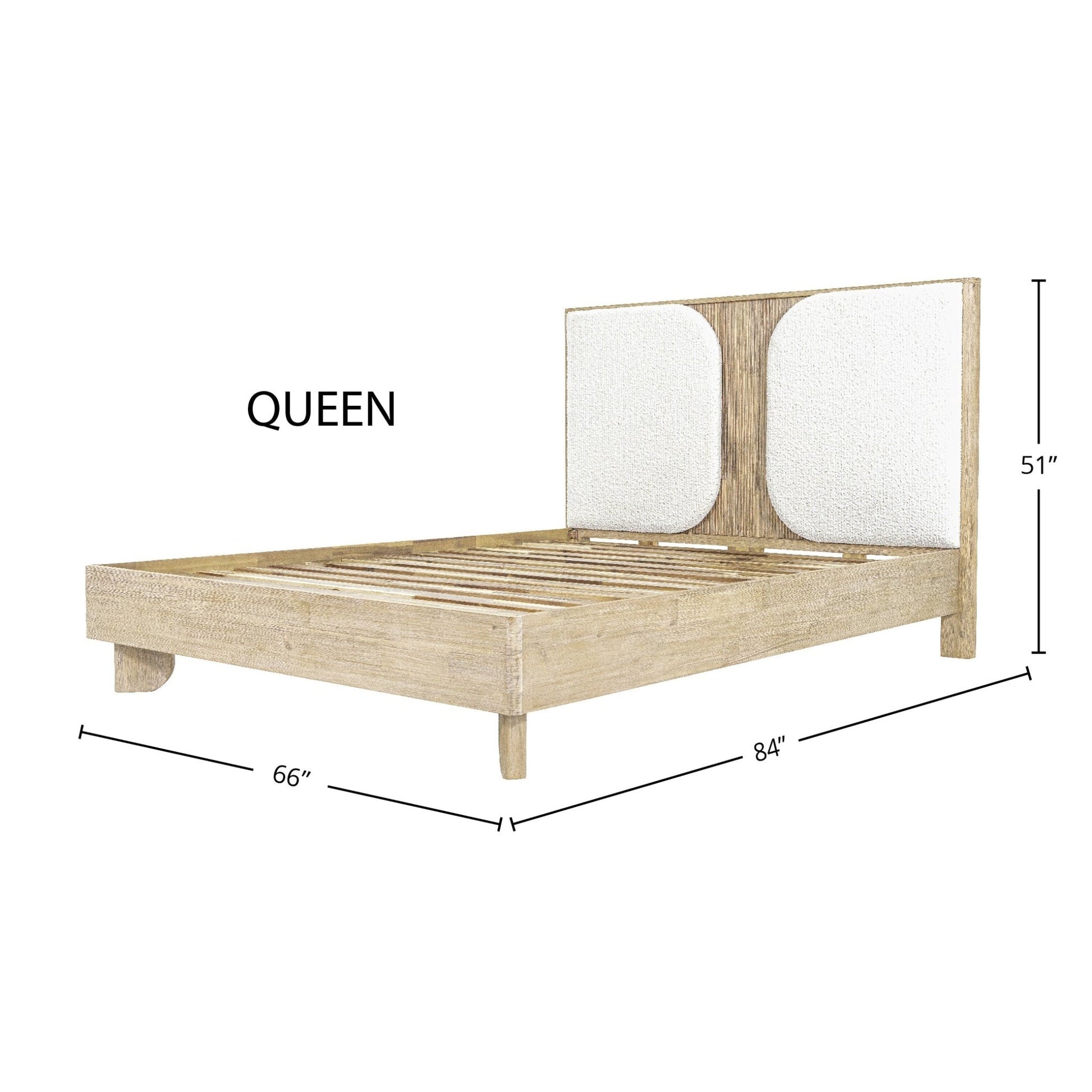 Haru Queen Bed - Central Designs