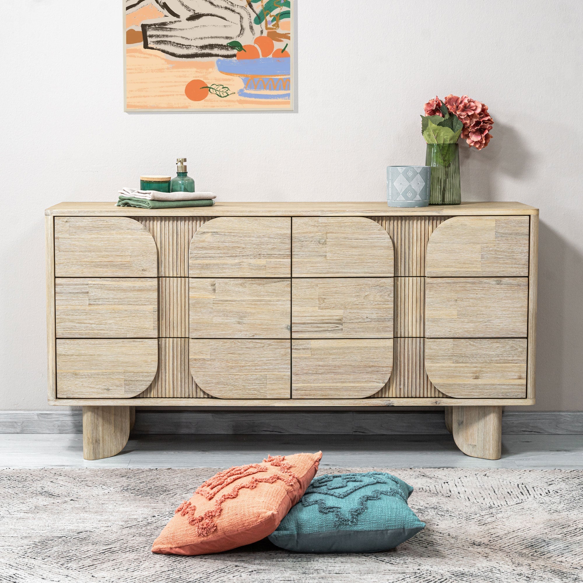 Haru 6 Drawer Dresser - Central Designs