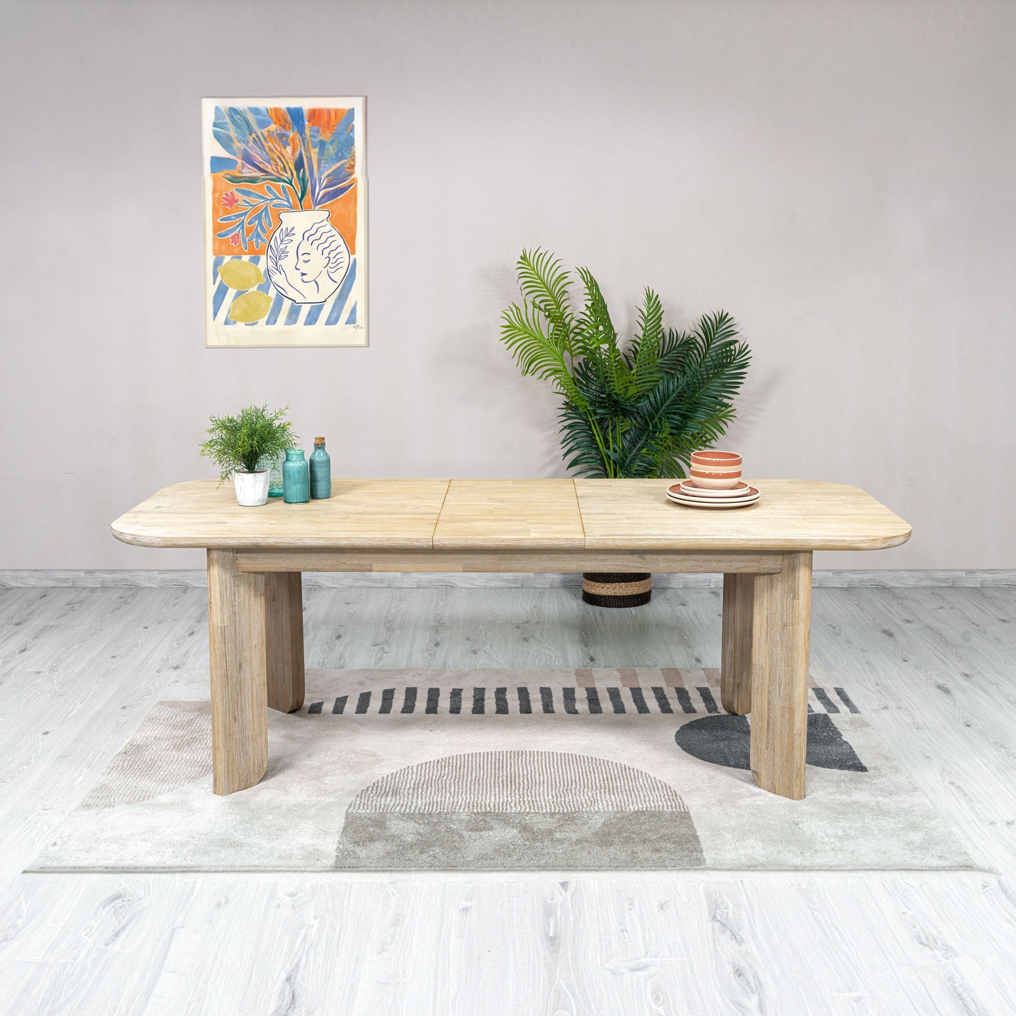 Haru Extension Dining Table (70"/102")