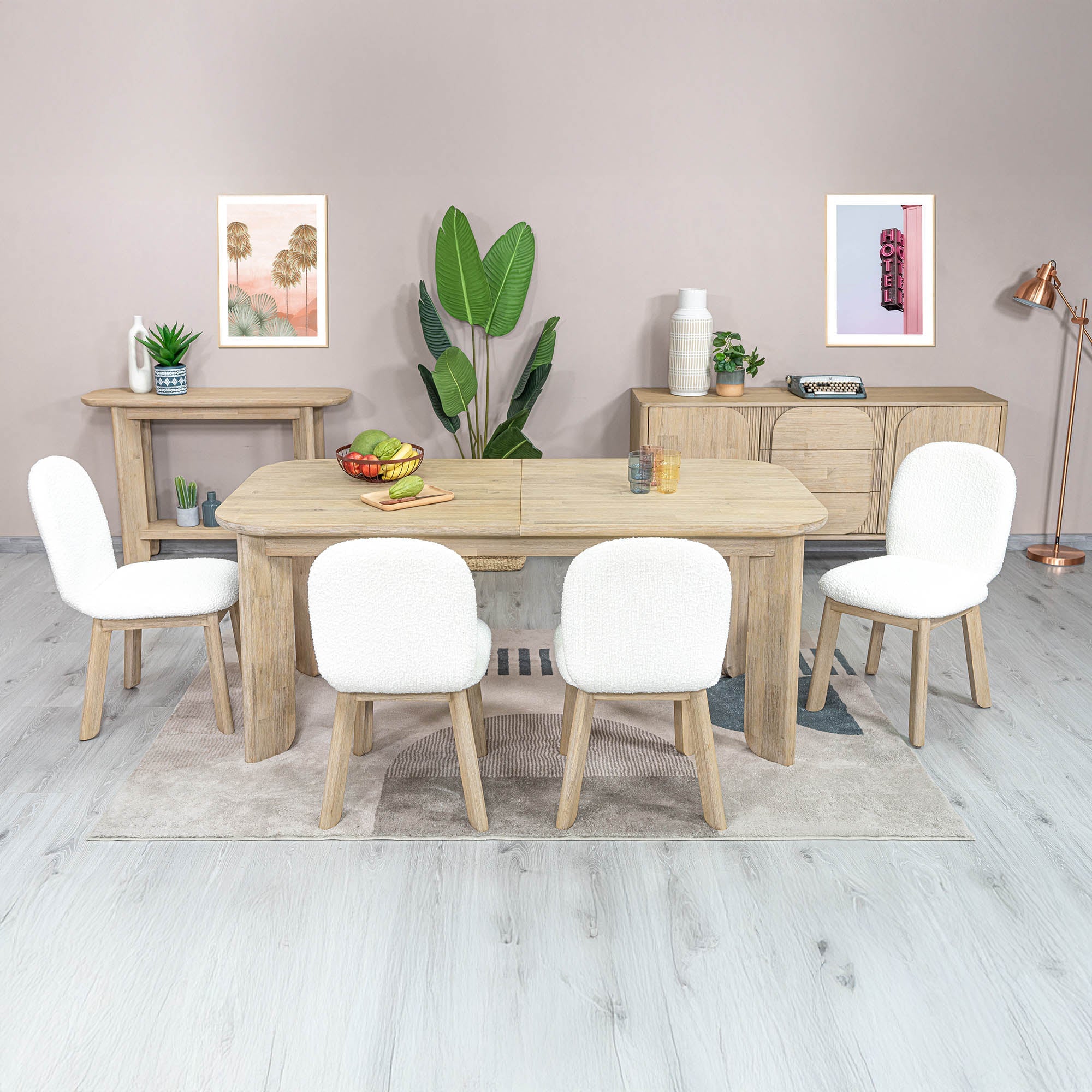 Haru Extension Dining Table (70"/102")