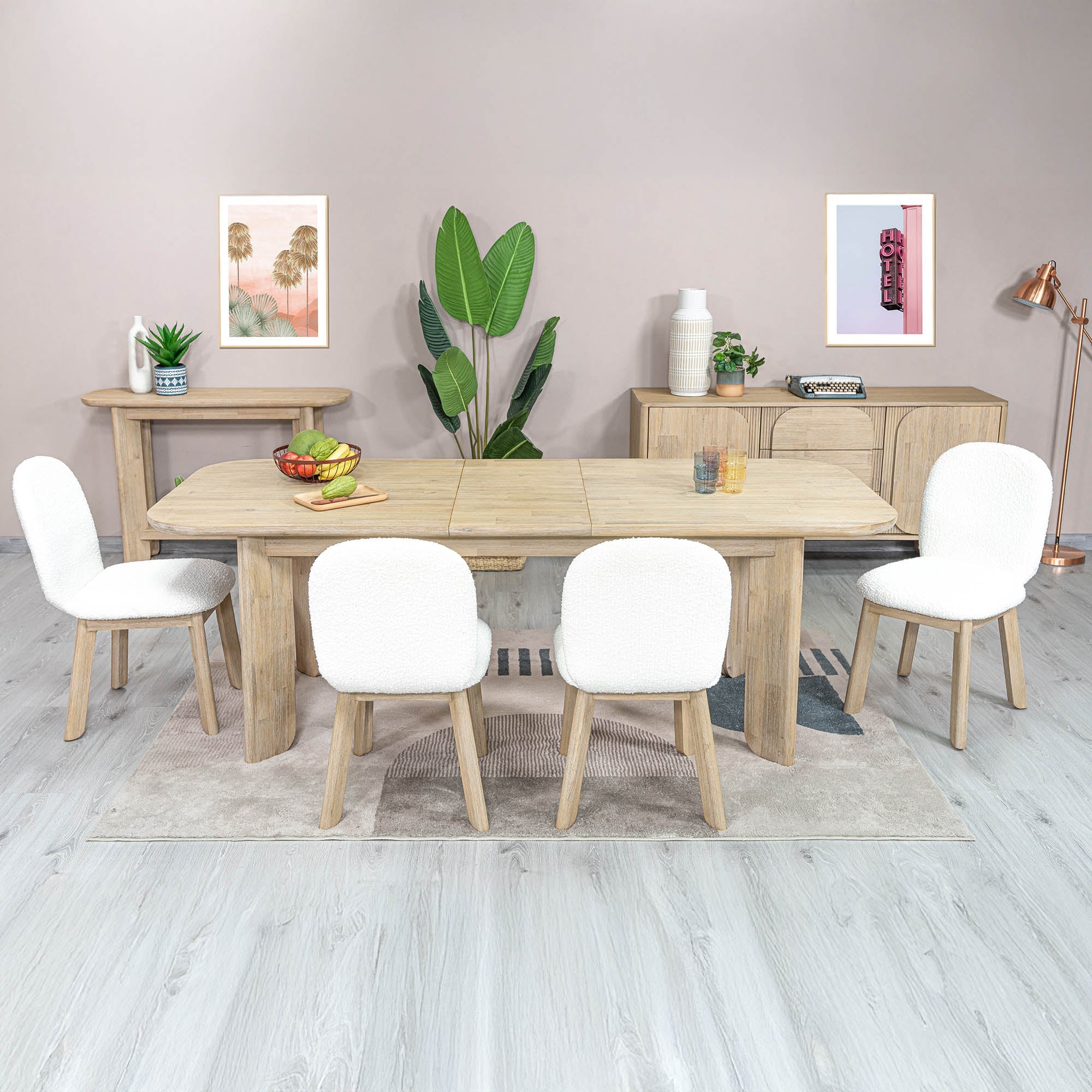 Haru Extension Dining Table (70"/102")