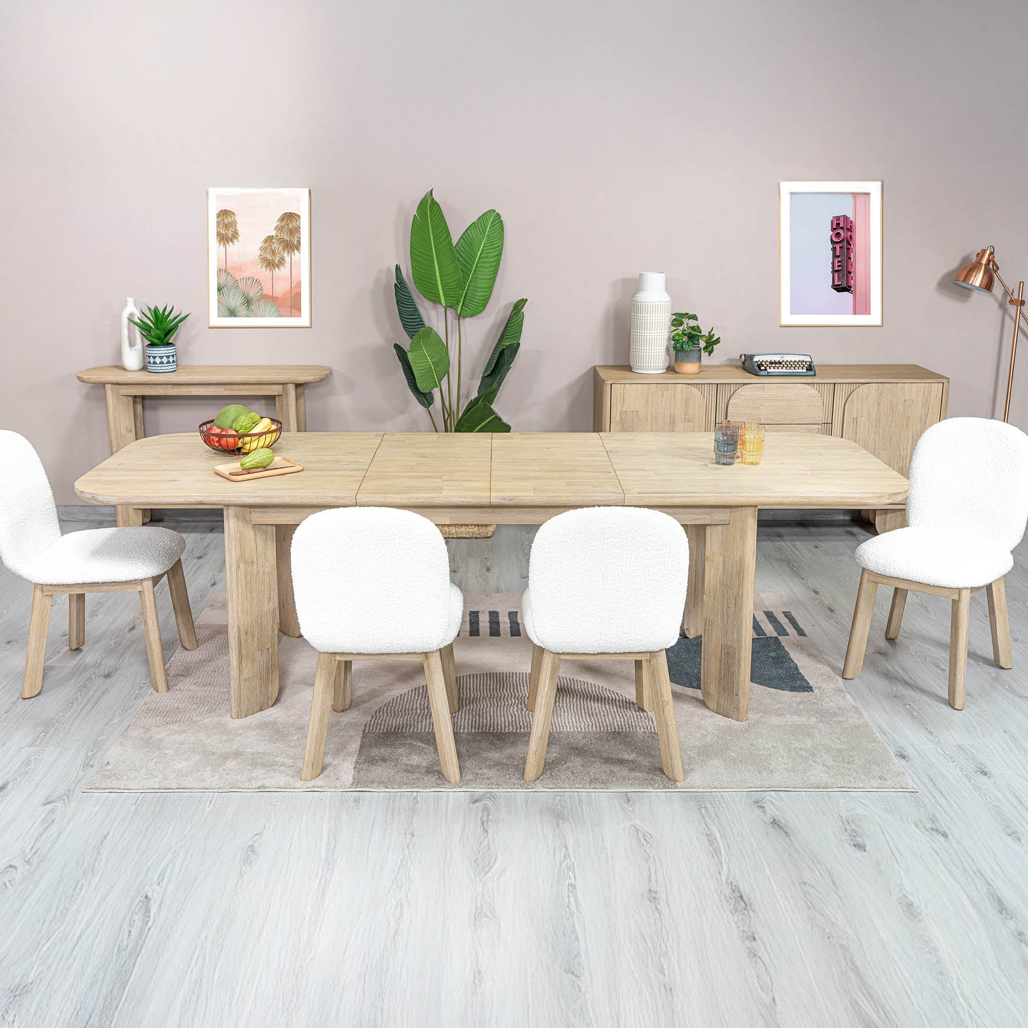 Haru Extension Dining Table (70"/102")