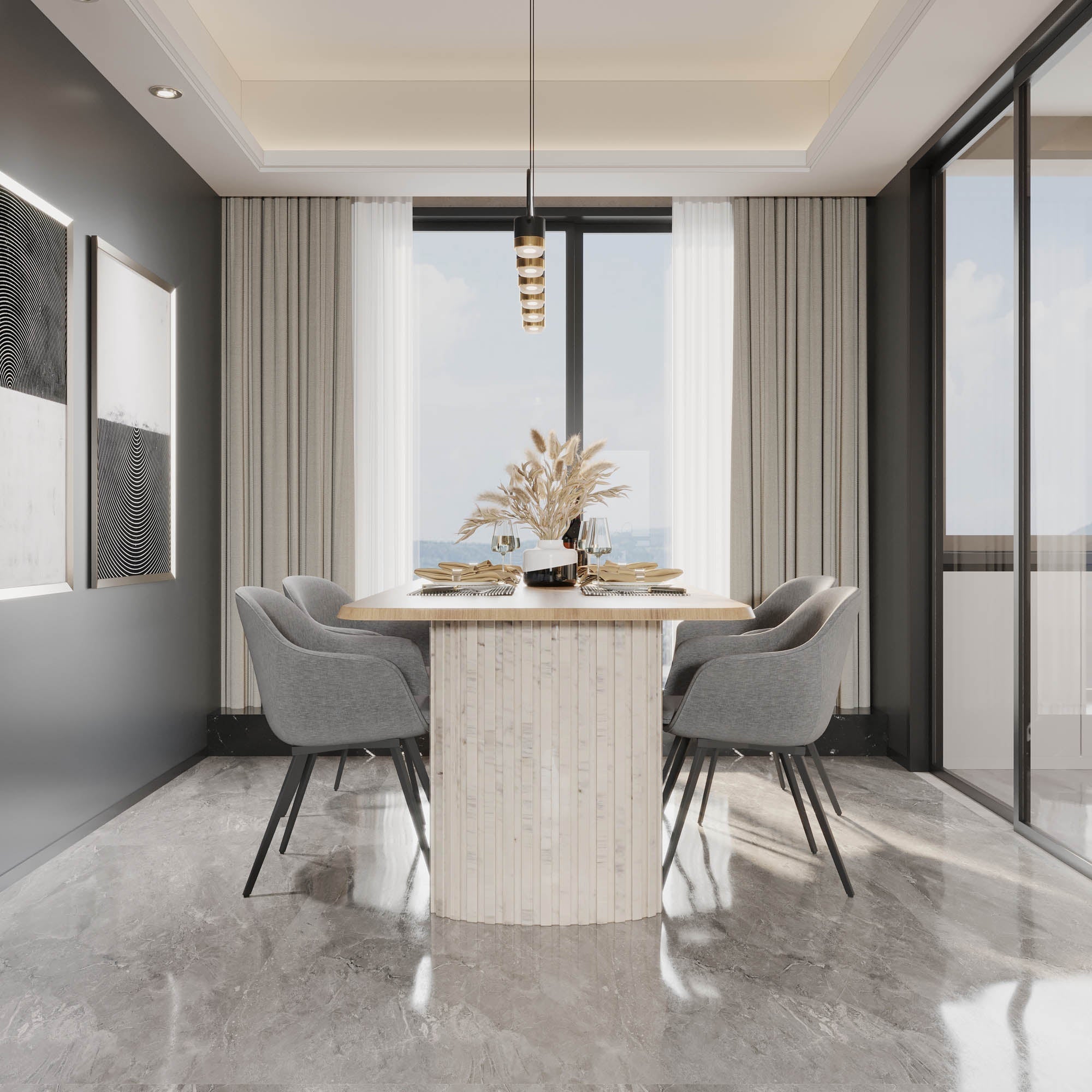 Hedron Dining Table - Central Designs