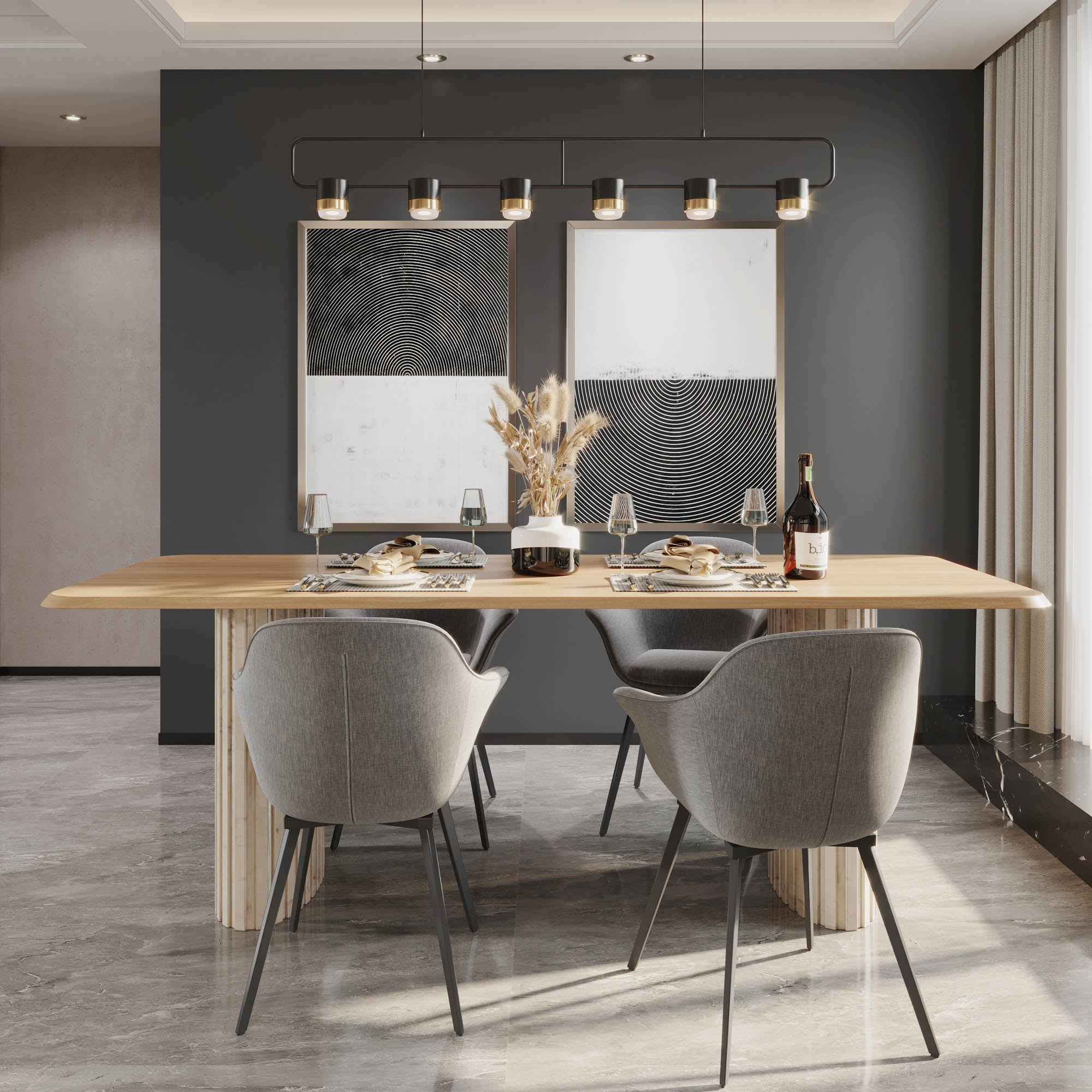 Hedron Dining Table - Central Designs