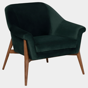 Charlize Occasional Chair in Emerald Green - Central Designs