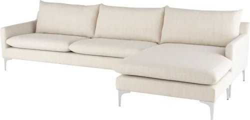 Anders Sectional Sofa in Sand - Central Designs