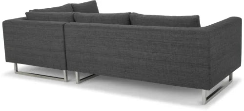 Janis Sofa in Dark Grey Tweed - Central Designs