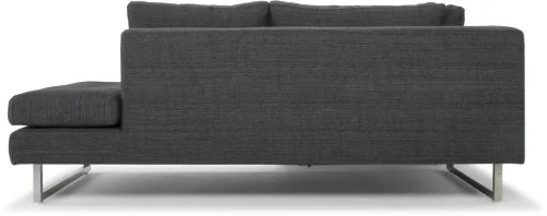 Janis Sofa in Dark Grey Tweed - Central Designs