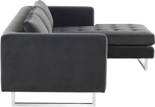 Matthew Sectional Sofa in Grey - Central Designs
