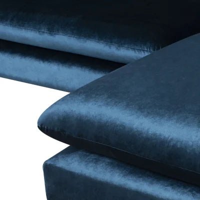 Anders Sectional Sofa in Midnight Blue - Central Designs