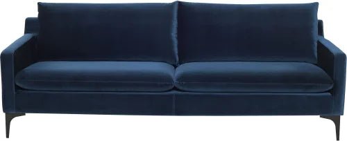 Anders Triple Seat Sofa in Midnight Blue - Central Designs