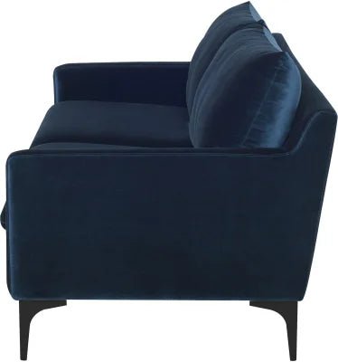 Anders Triple Seat Sofa in Midnight Blue - Central Designs