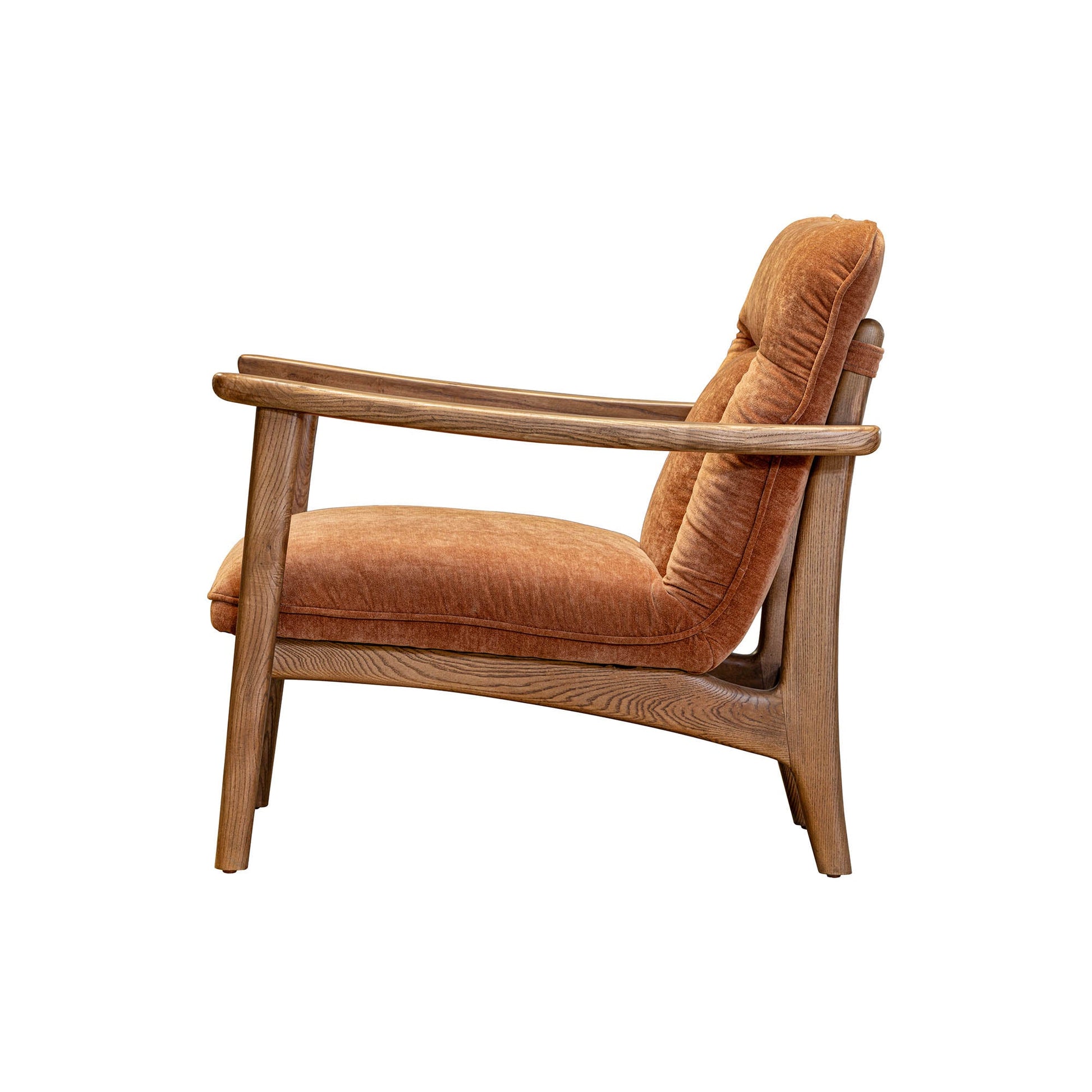 Highland Club Chair - Rust - Central Designs