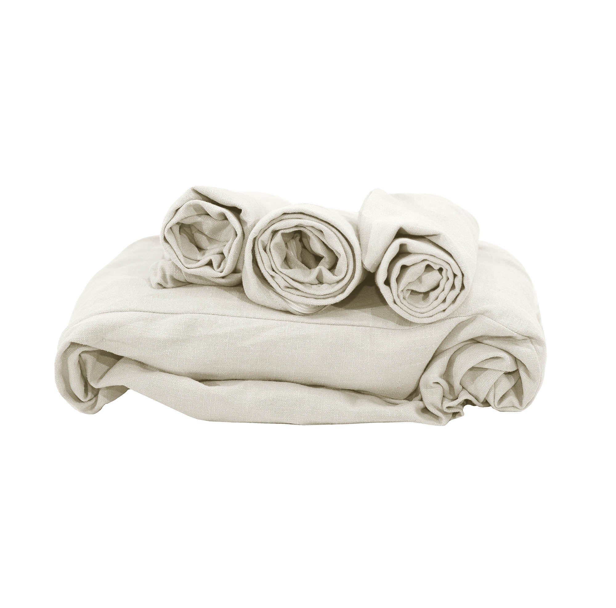 Harper Slipcover Only - Linen Ivory - Central Designs