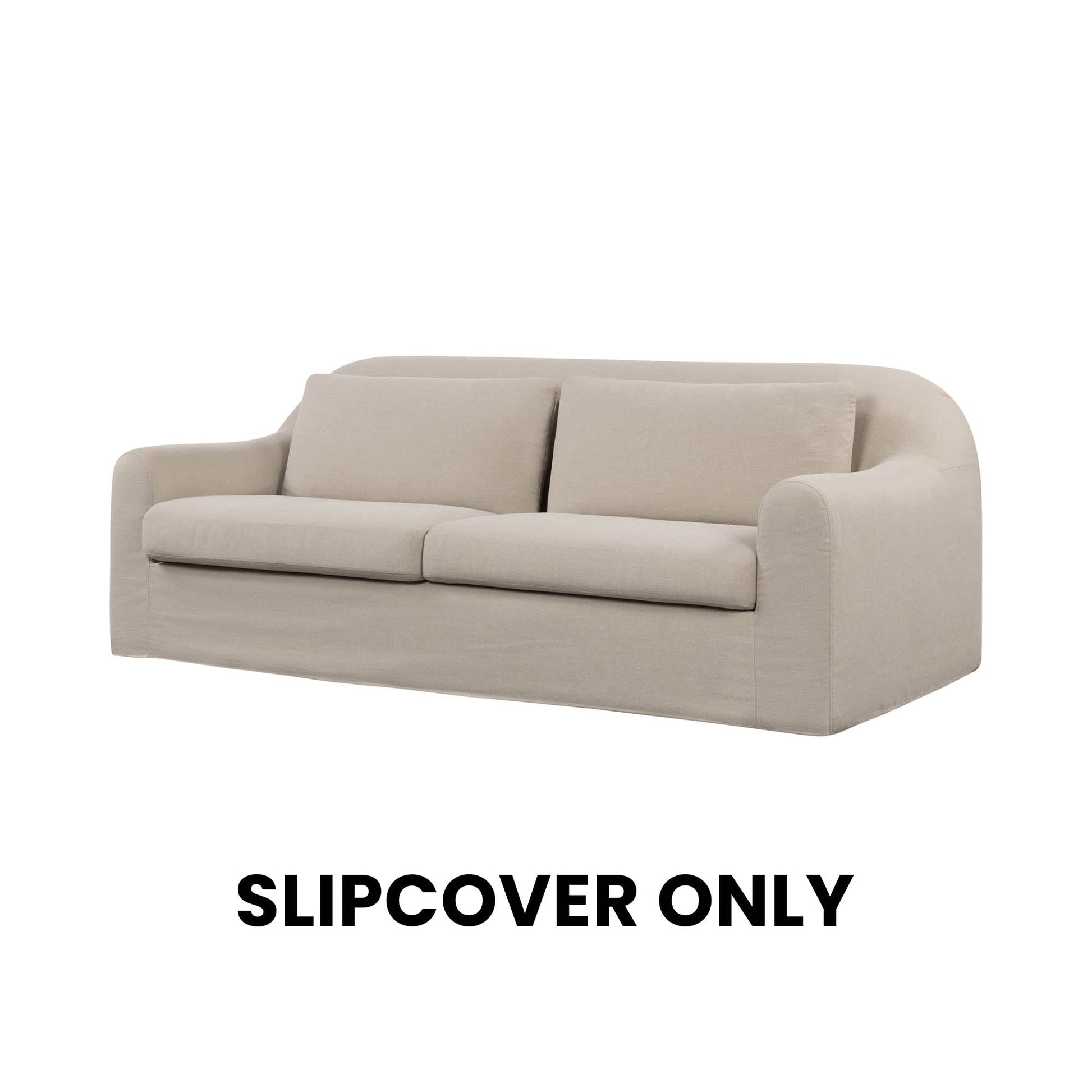 Harper Slipcover Only - Linen Malt - Central Designs