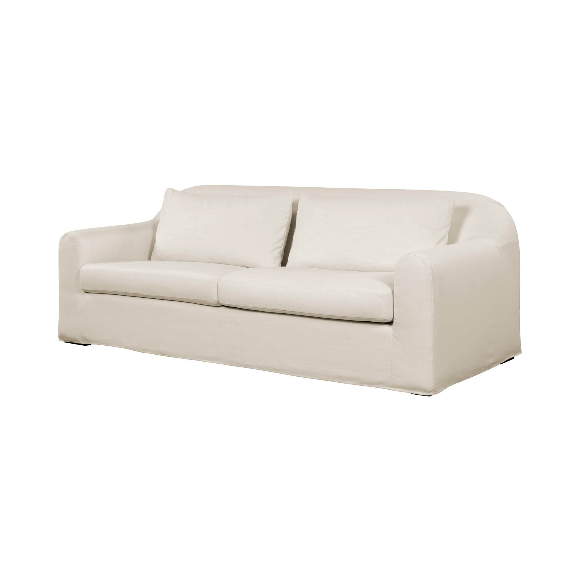 Harper Slipcover Sofa - Linen Ivory - Central Designs