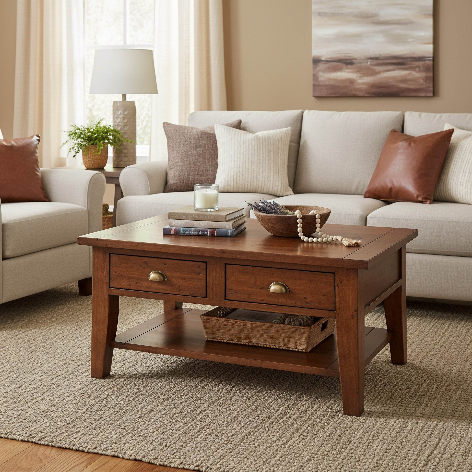 Irish Coast Small Coffee Table - African Dusk - Central Designs