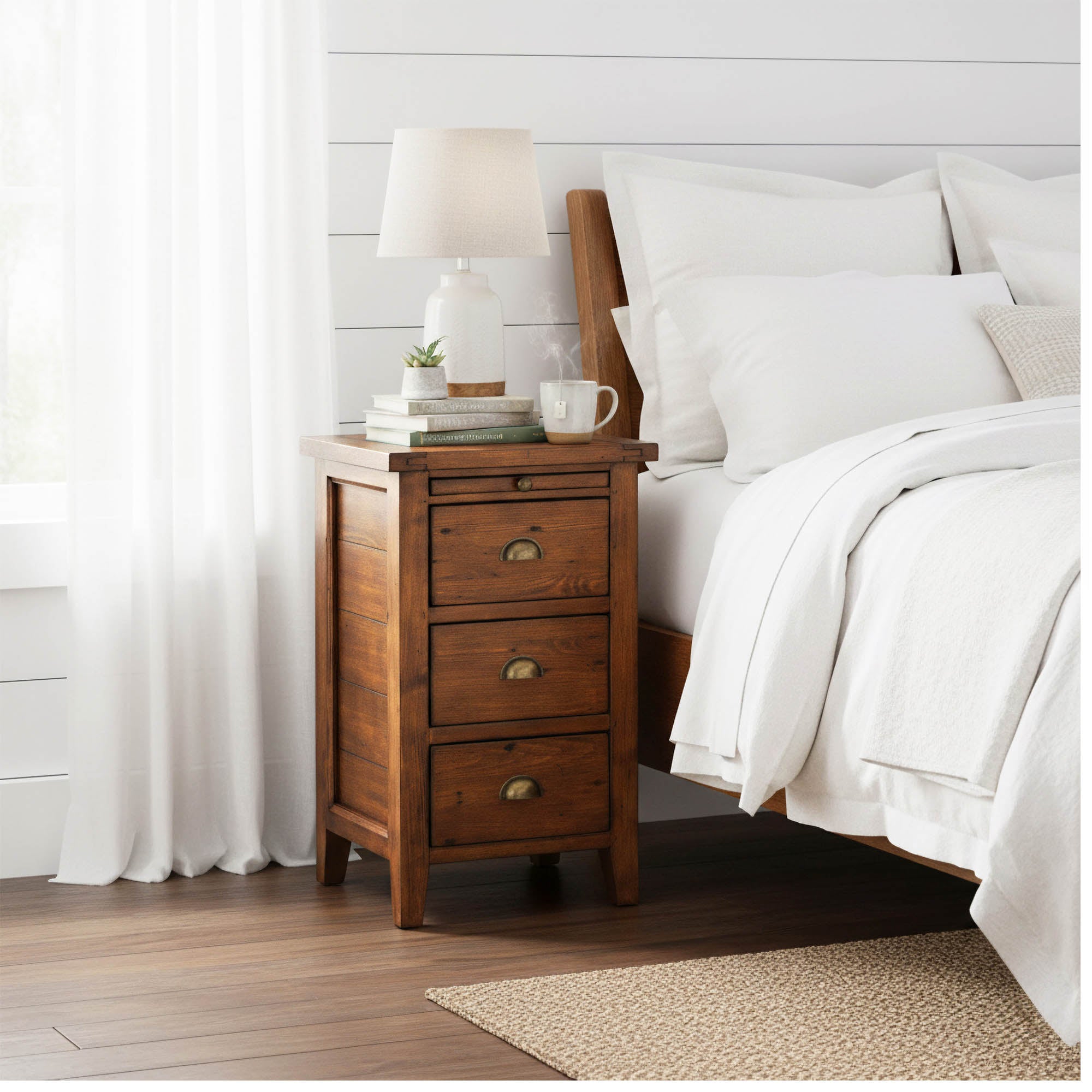 Irish Coast 3 Drw Nightstand - African Dusk - Central Designs