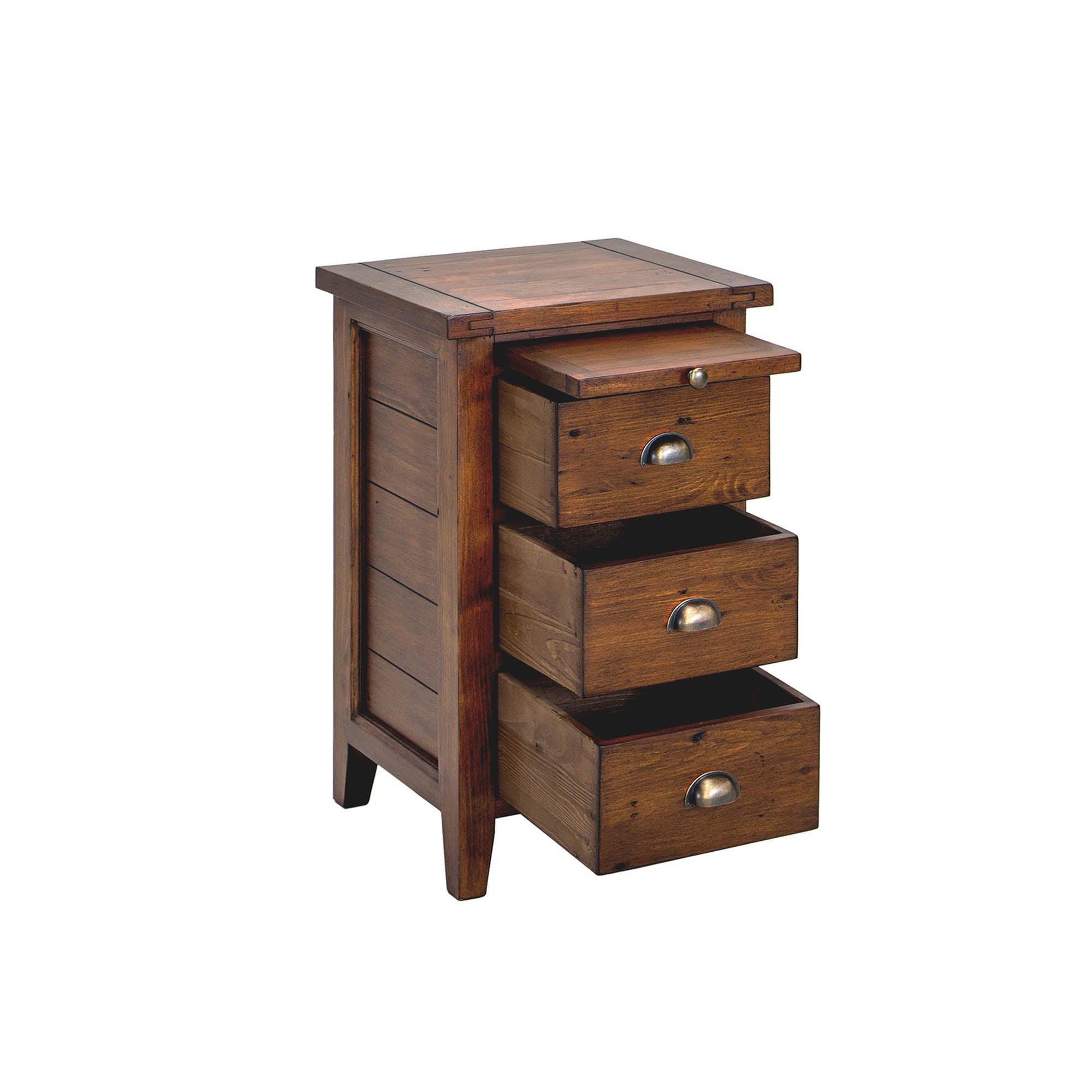 Irish Coast 3 Drw Nightstand - African Dusk - Central Designs