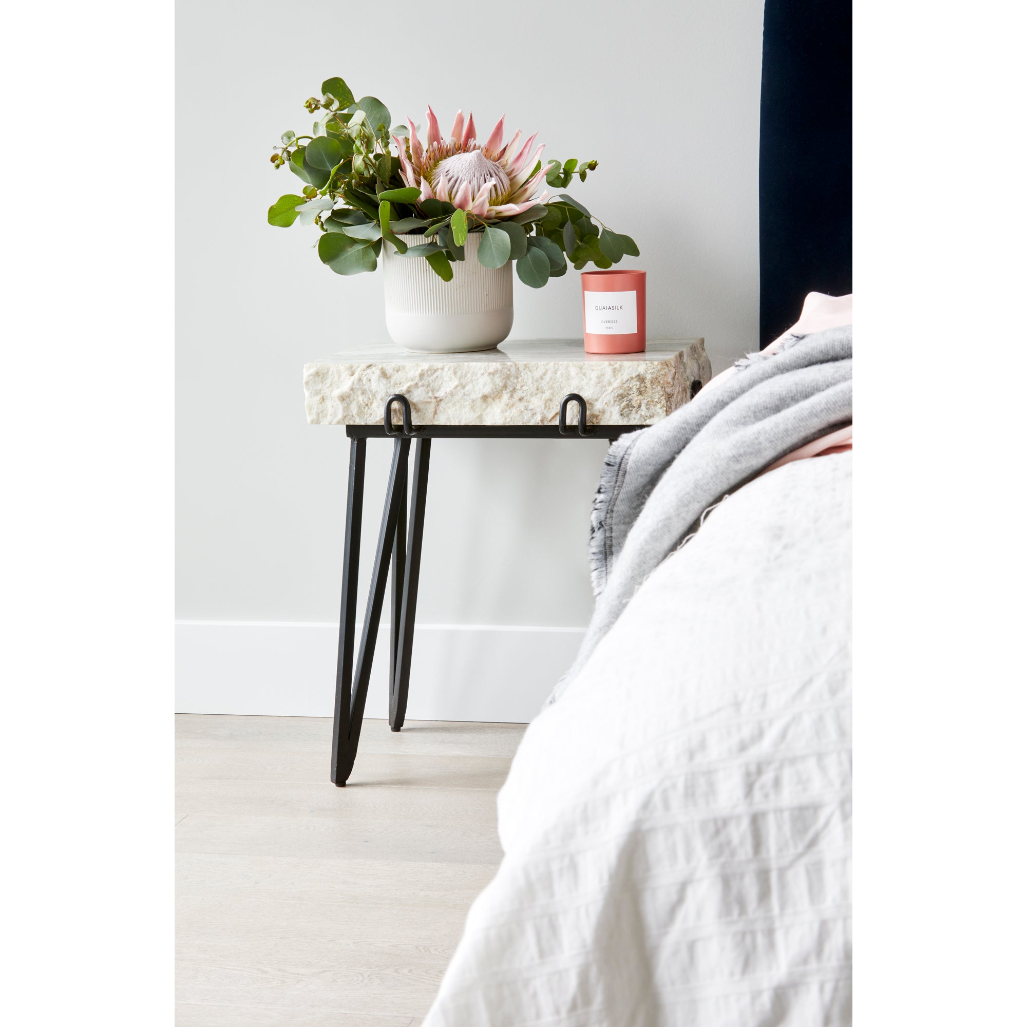 Alpert Accent Table Light Brown - Central Designs