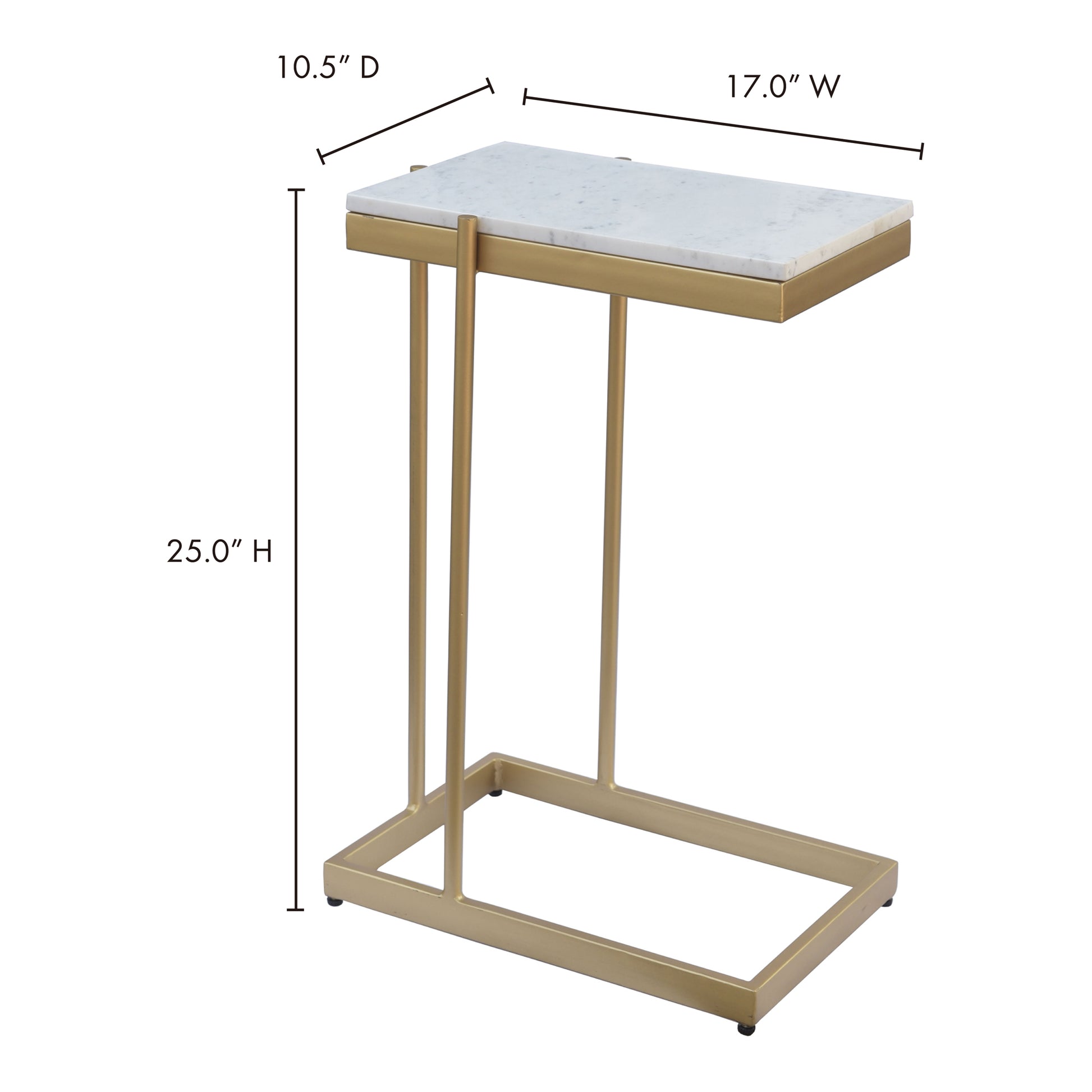Sulu C Table White - Central Designs