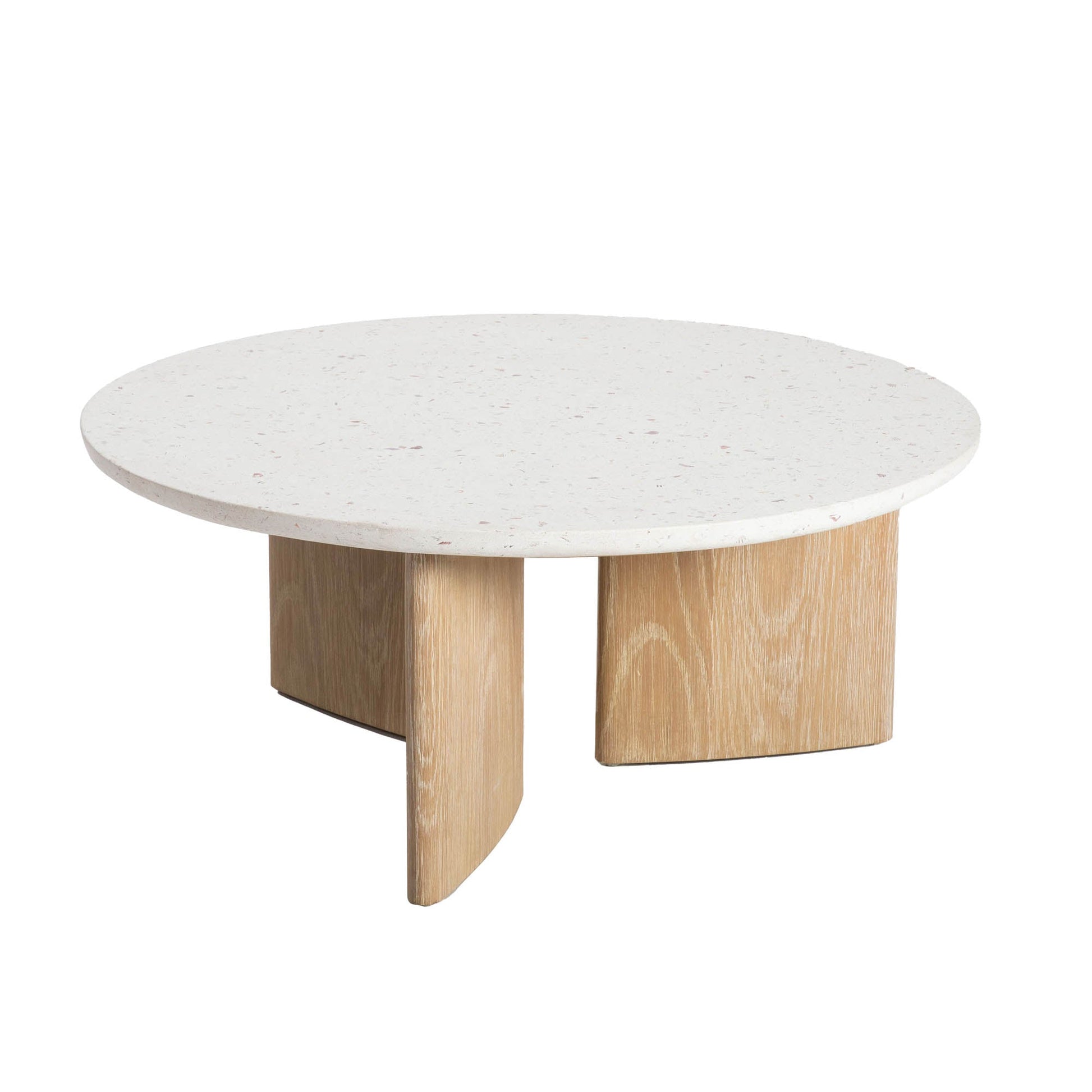 Infinity Coffee Table - Seashell Finish - Central Designs