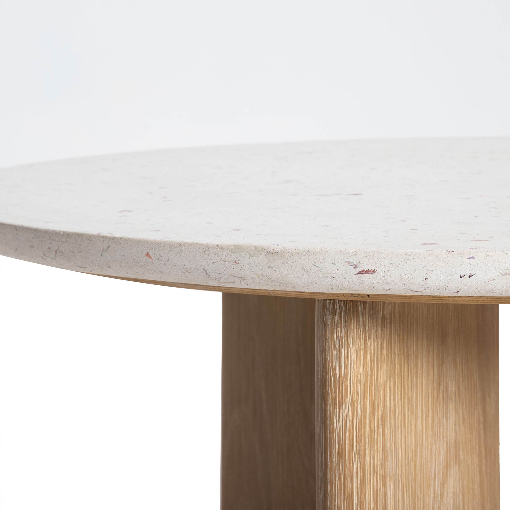 Infinity Coffee Table - Seashell Finish - Central Designs