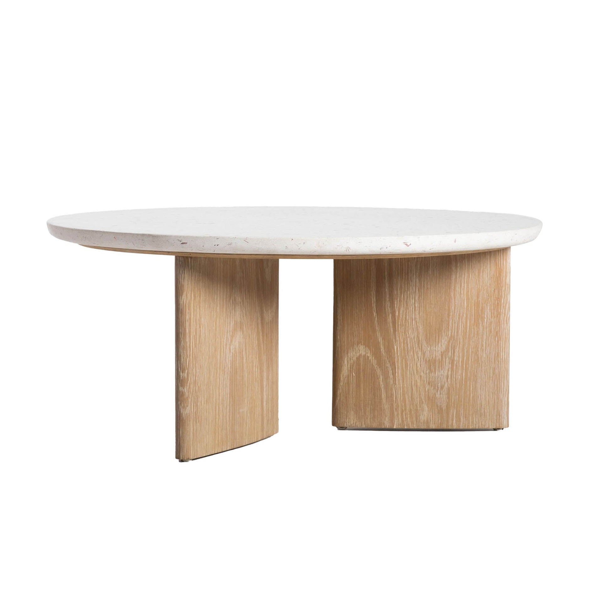 Infinity Coffee Table - Seashell Finish - Central Designs