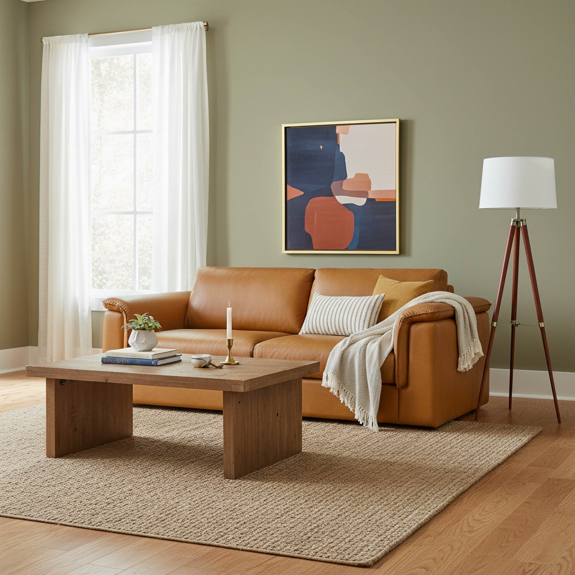 Jackson Sofa - Vintage Tan - Central Designs