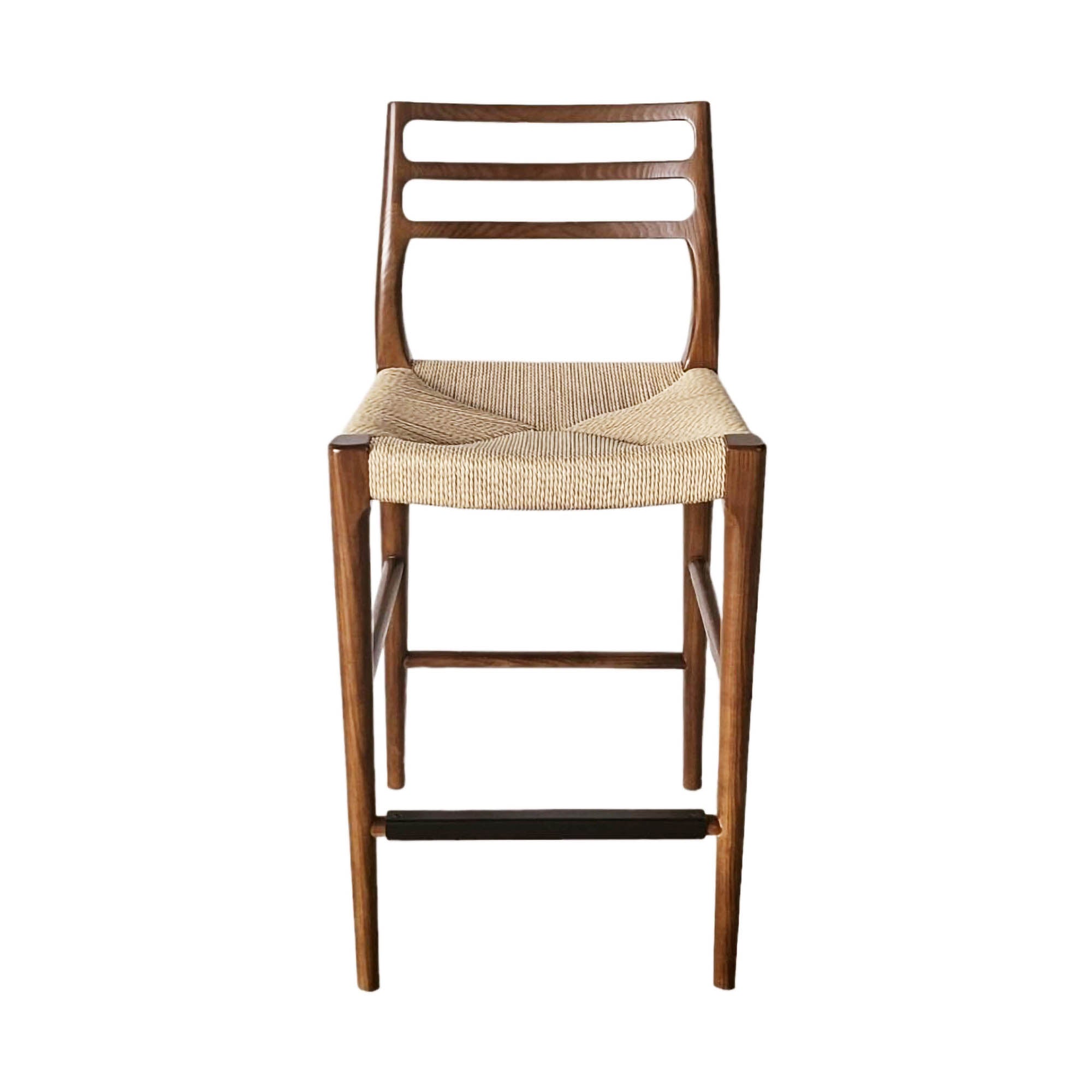 Java Bar Stool w/ 28" Seat Height - Walnut