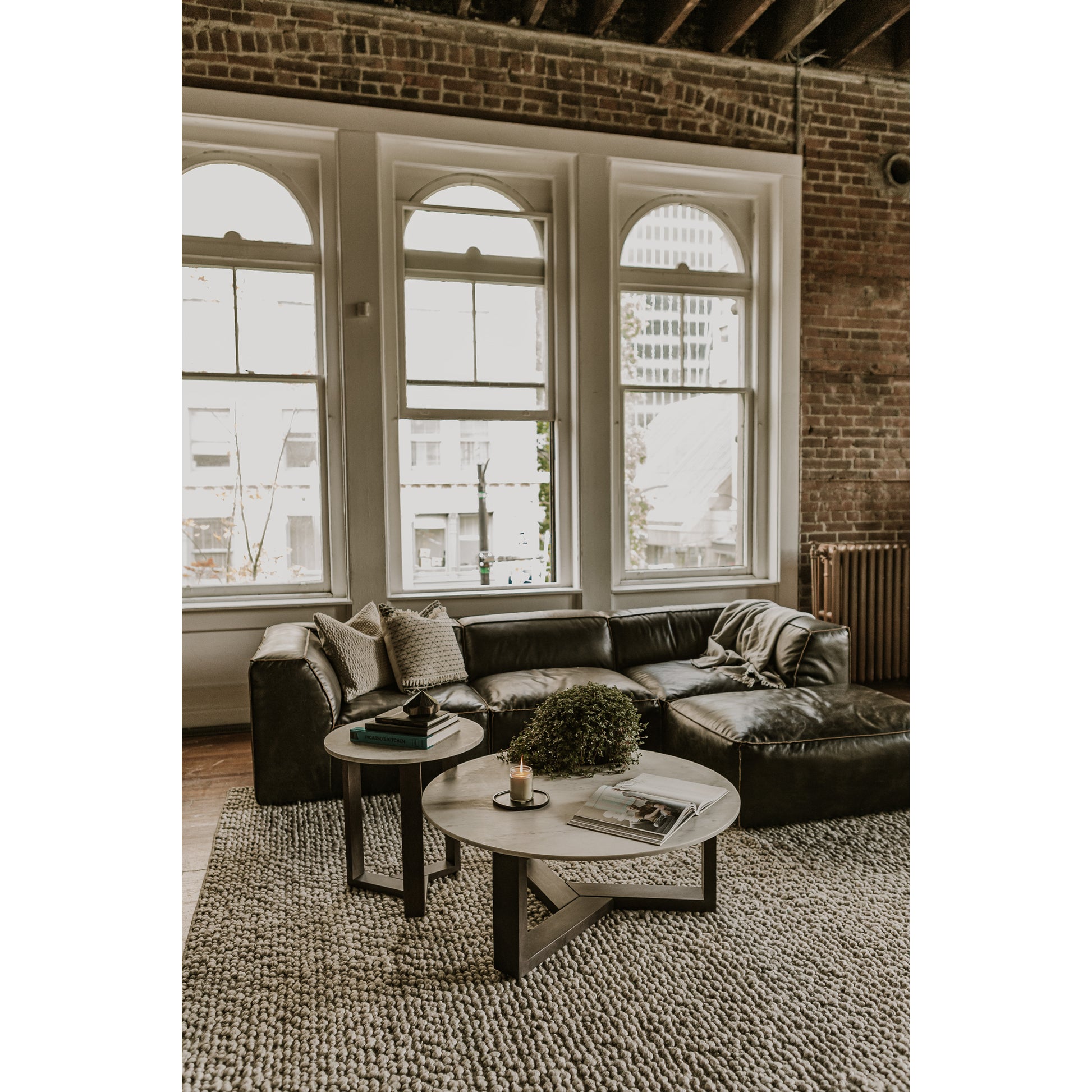 Jinxx Coffee Table Charcoal Grey - Central Designs