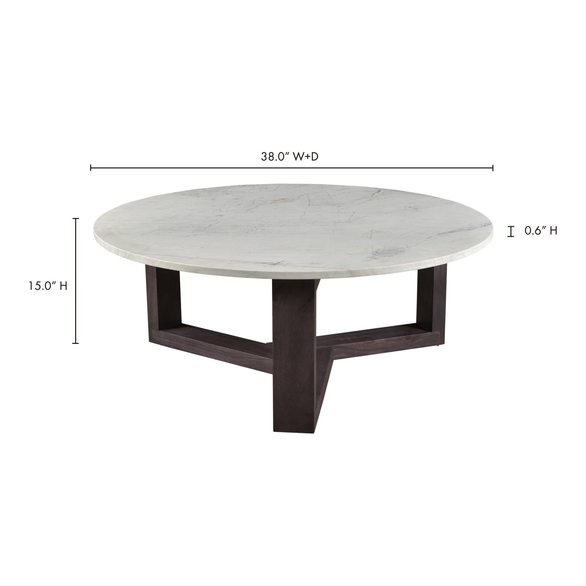 Jinxx Coffee Table Charcoal Grey - Central Designs