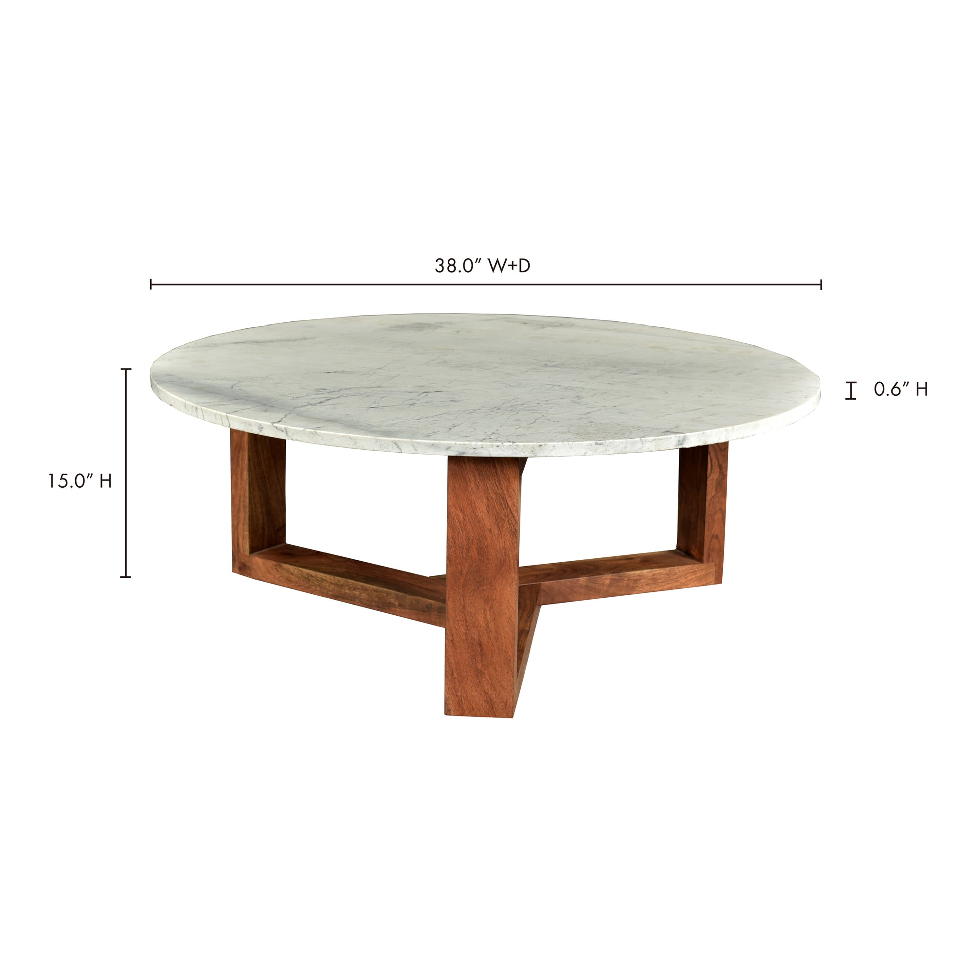 Jinxx Coffee Table White - Central Designs