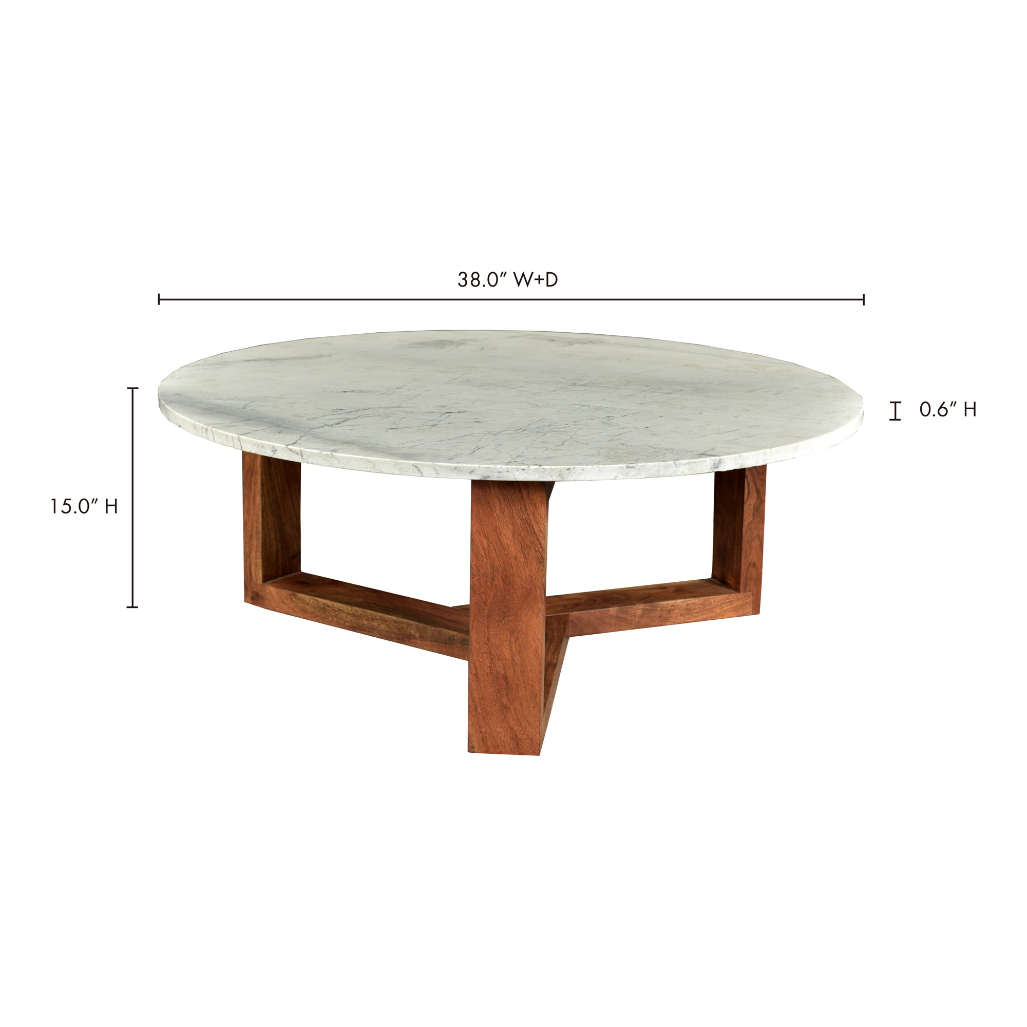 Jinxx Coffee Table White - Central Designs