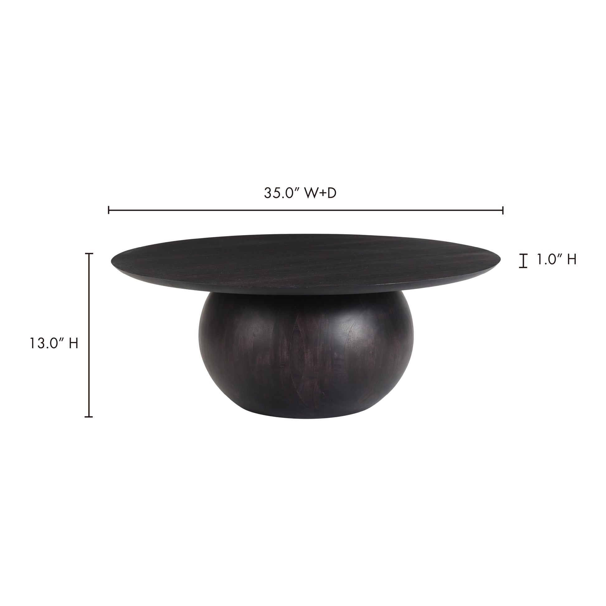 Bradbury Coffee Table Black - Central Designs