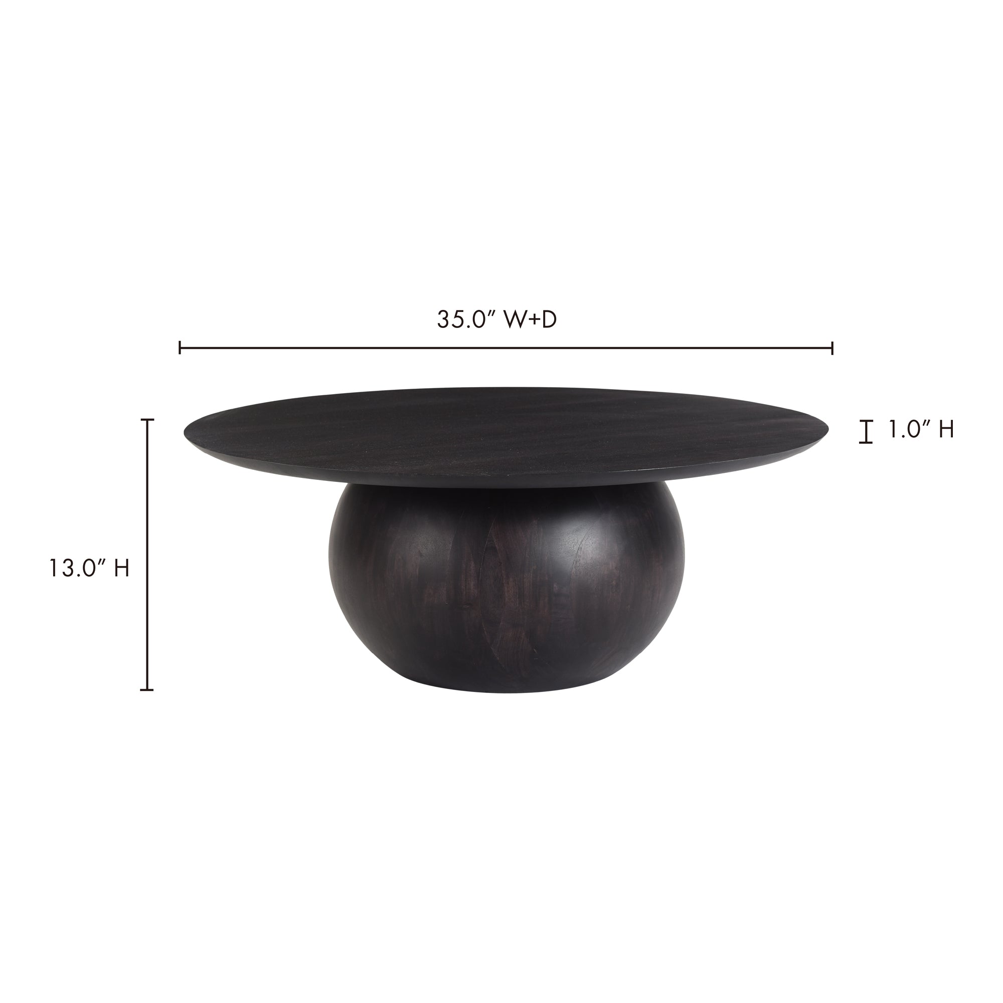 Bradbury Coffee Table Black - Central Designs