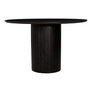 Povera Round Dining Table Black - Central Designs