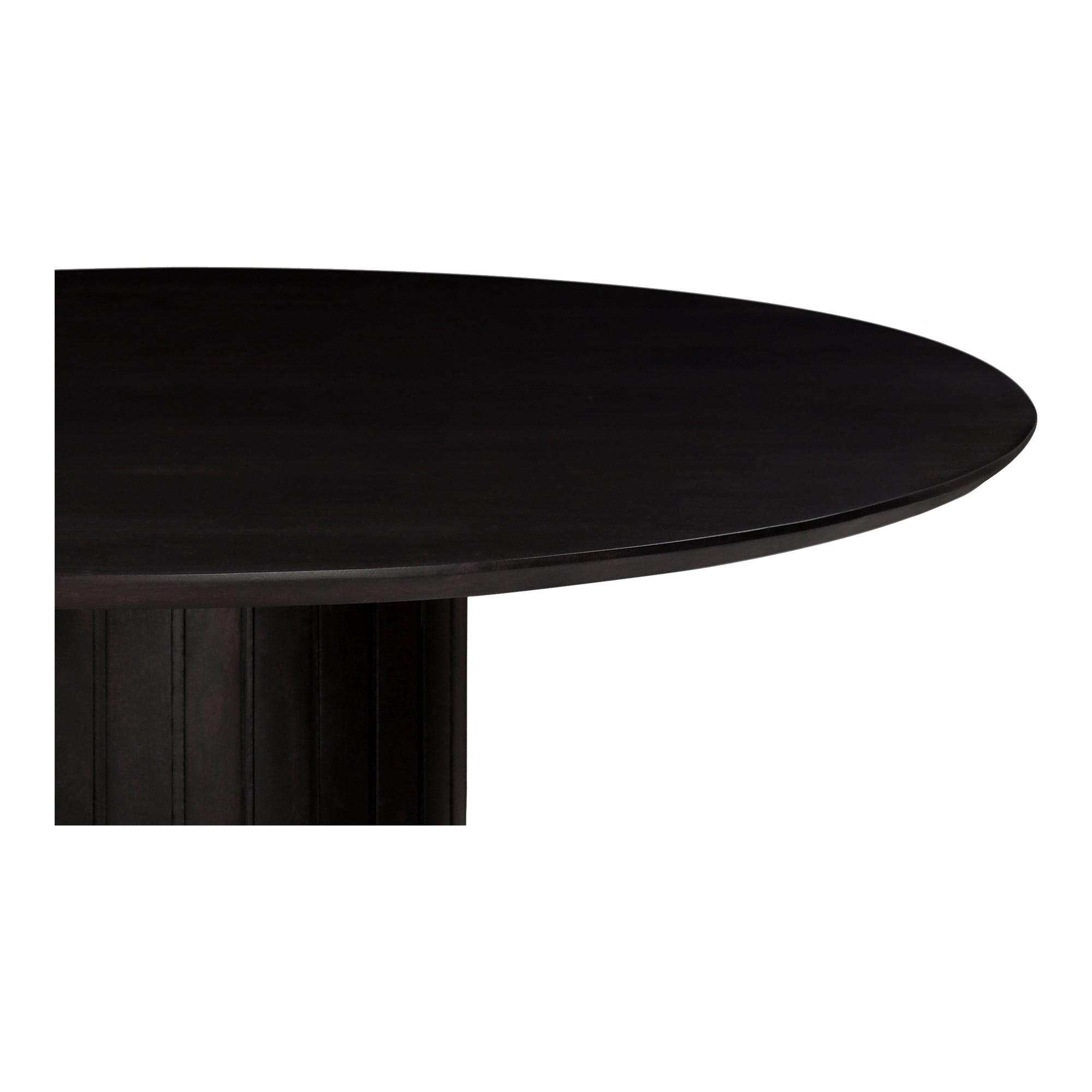 Povera Round Dining Table Black - Central Designs