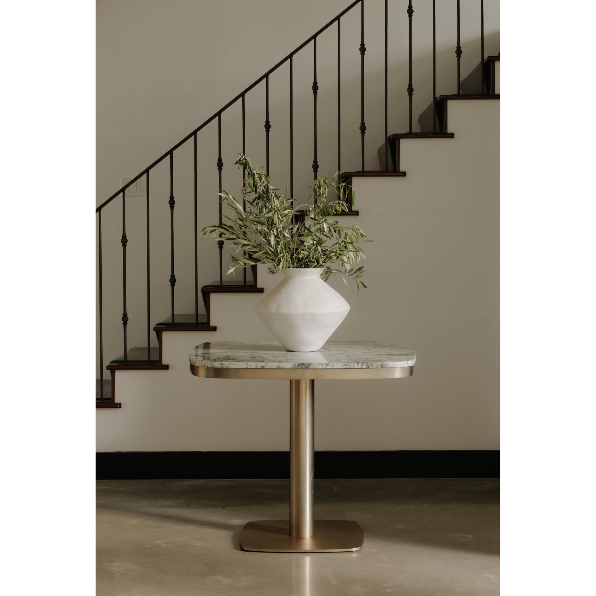 Celeste Cafe Table Green Onyx Marble - Central Designs
