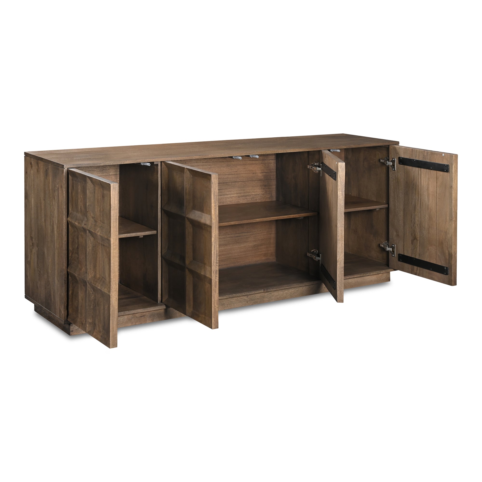 Bowen Sideboard Deep Brown - Central Designs
