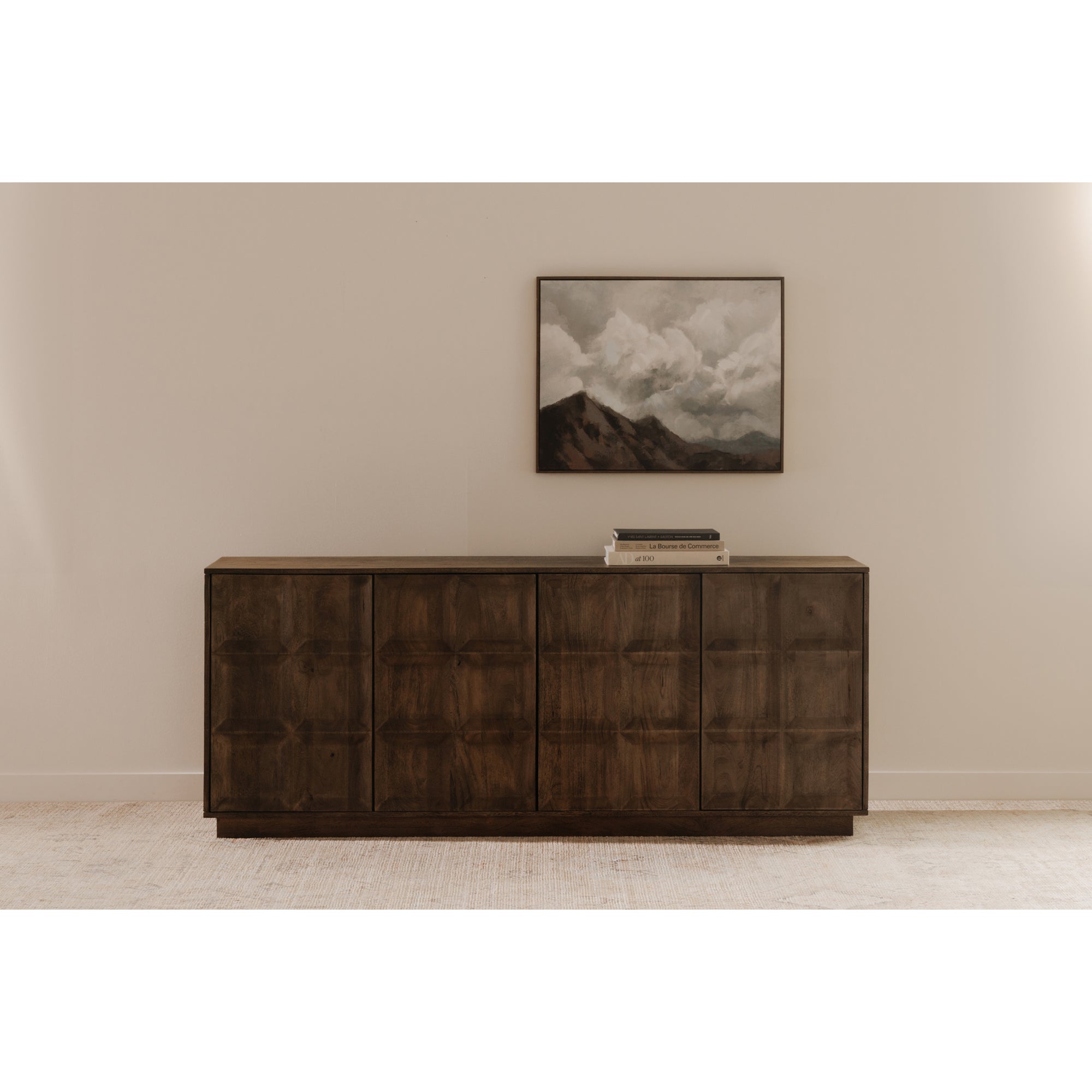 Bowen Sideboard Deep Brown - Central Designs
