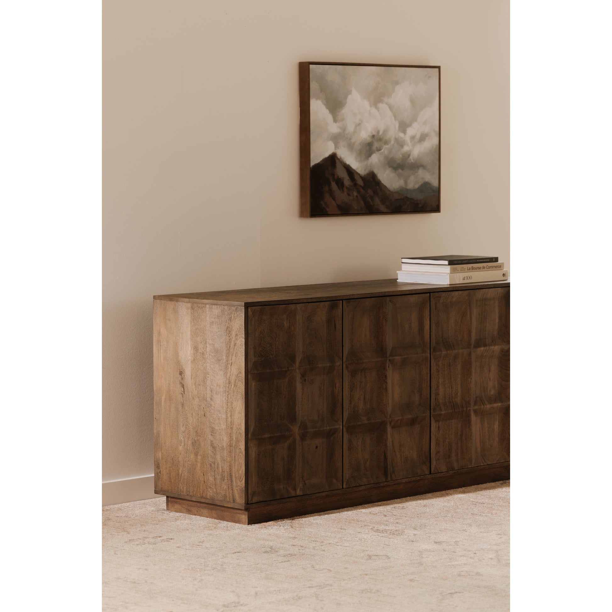 Bowen Sideboard Deep Brown - Central Designs