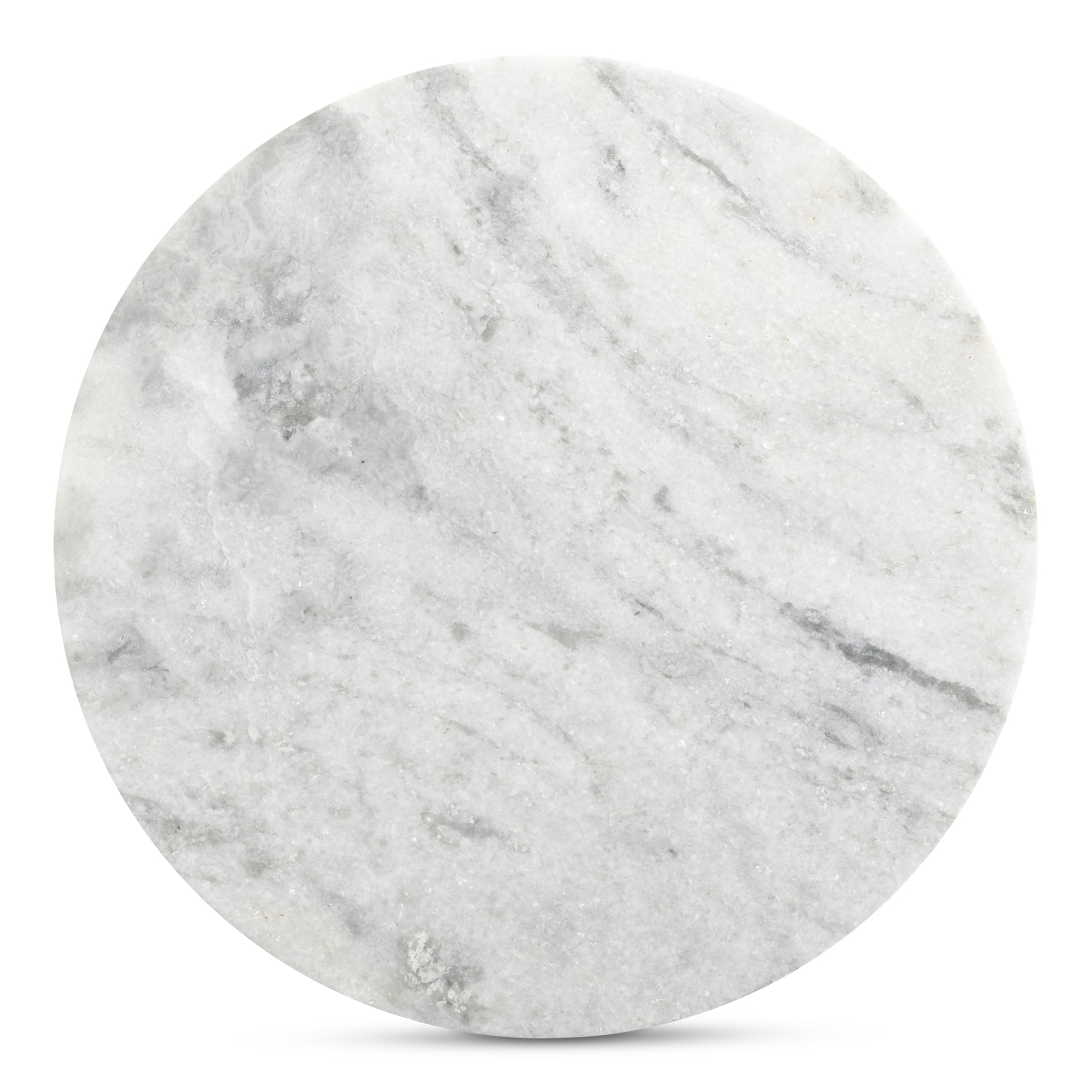Evelyn Accent Table Ashen Grey Matrix Marble - Central Designs