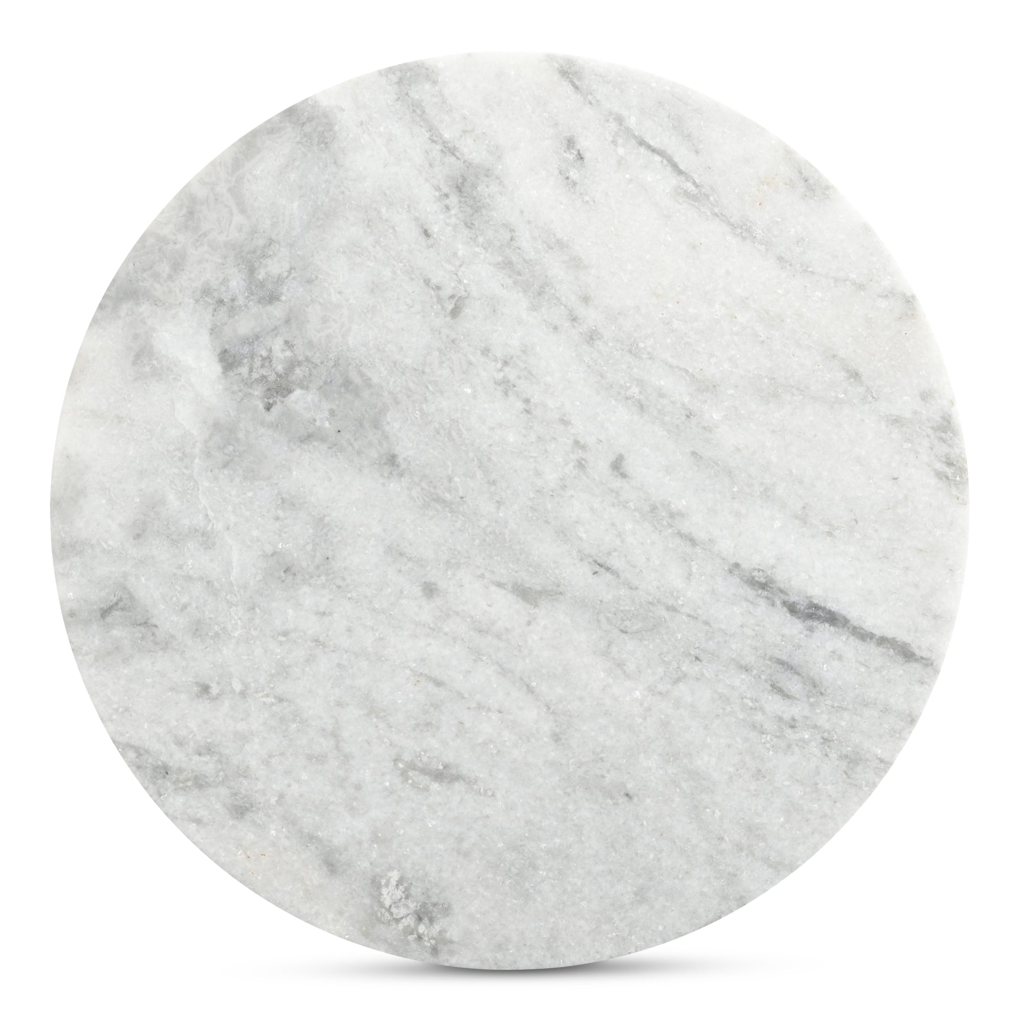 Evelyn Accent Table Ashen Grey Matrix Marble - Central Designs