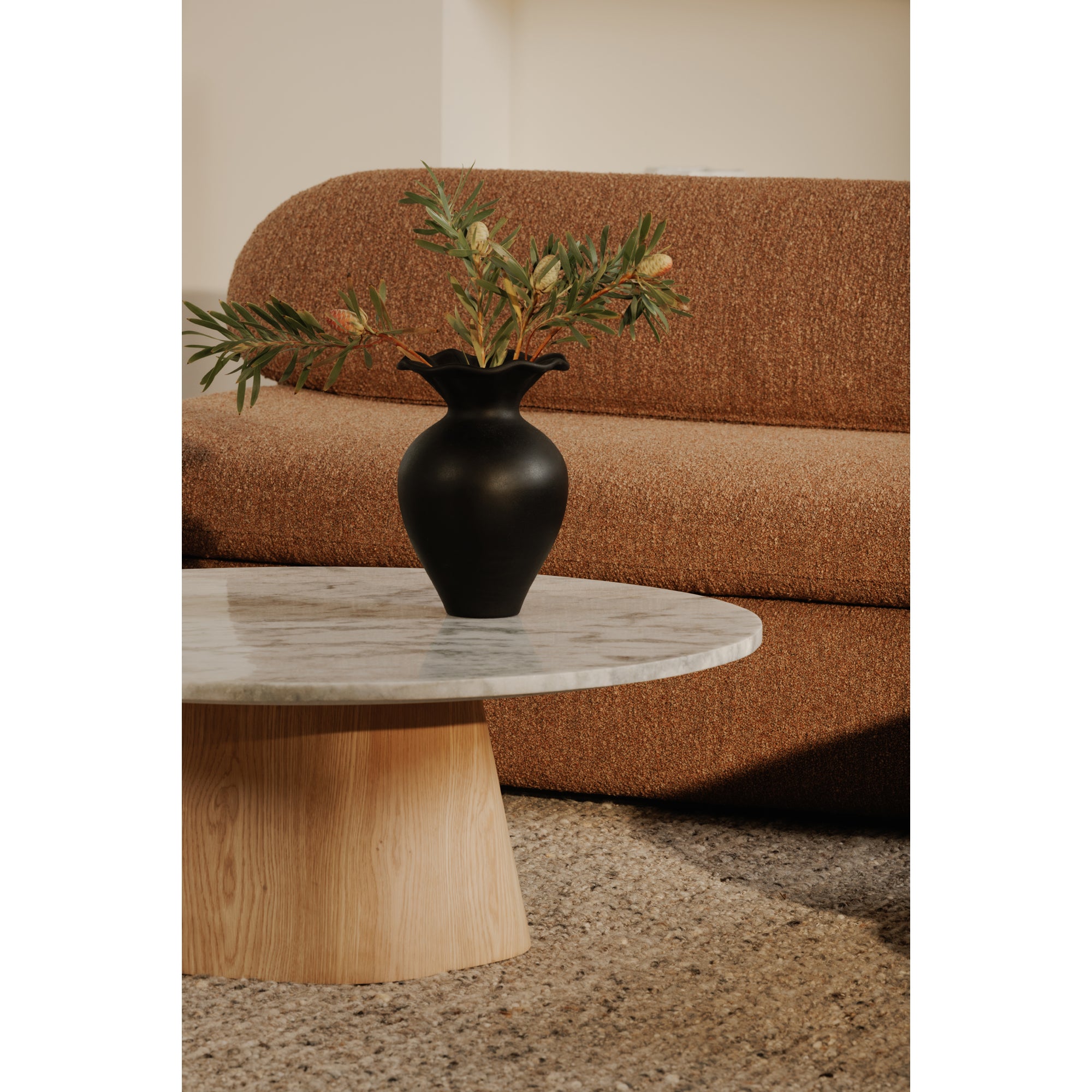 Evelyn Coffee Table Ashen Grey Matrix - Central Designs